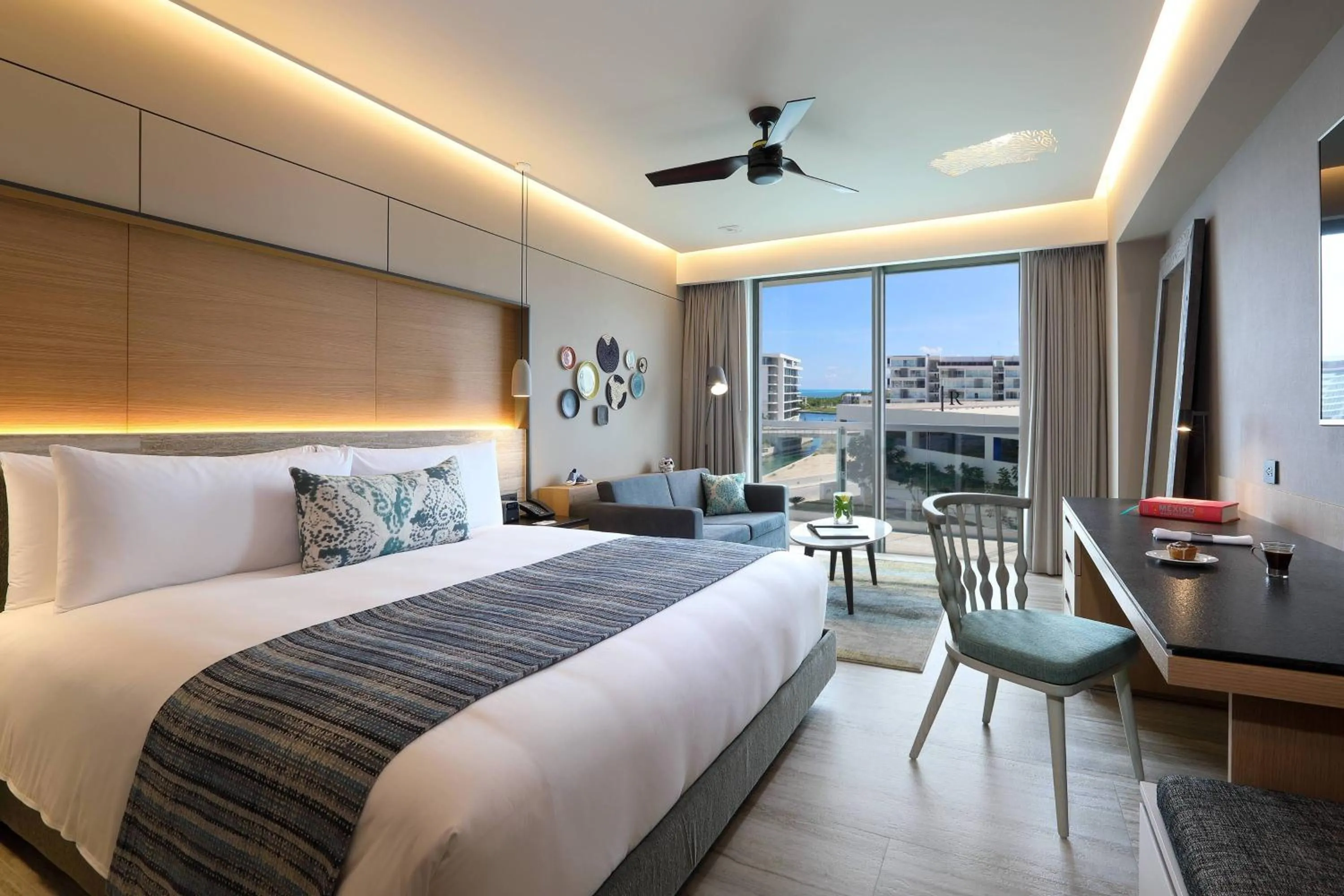 Photo of the whole room, Bed in Renaissance Cancun Resort & Marina