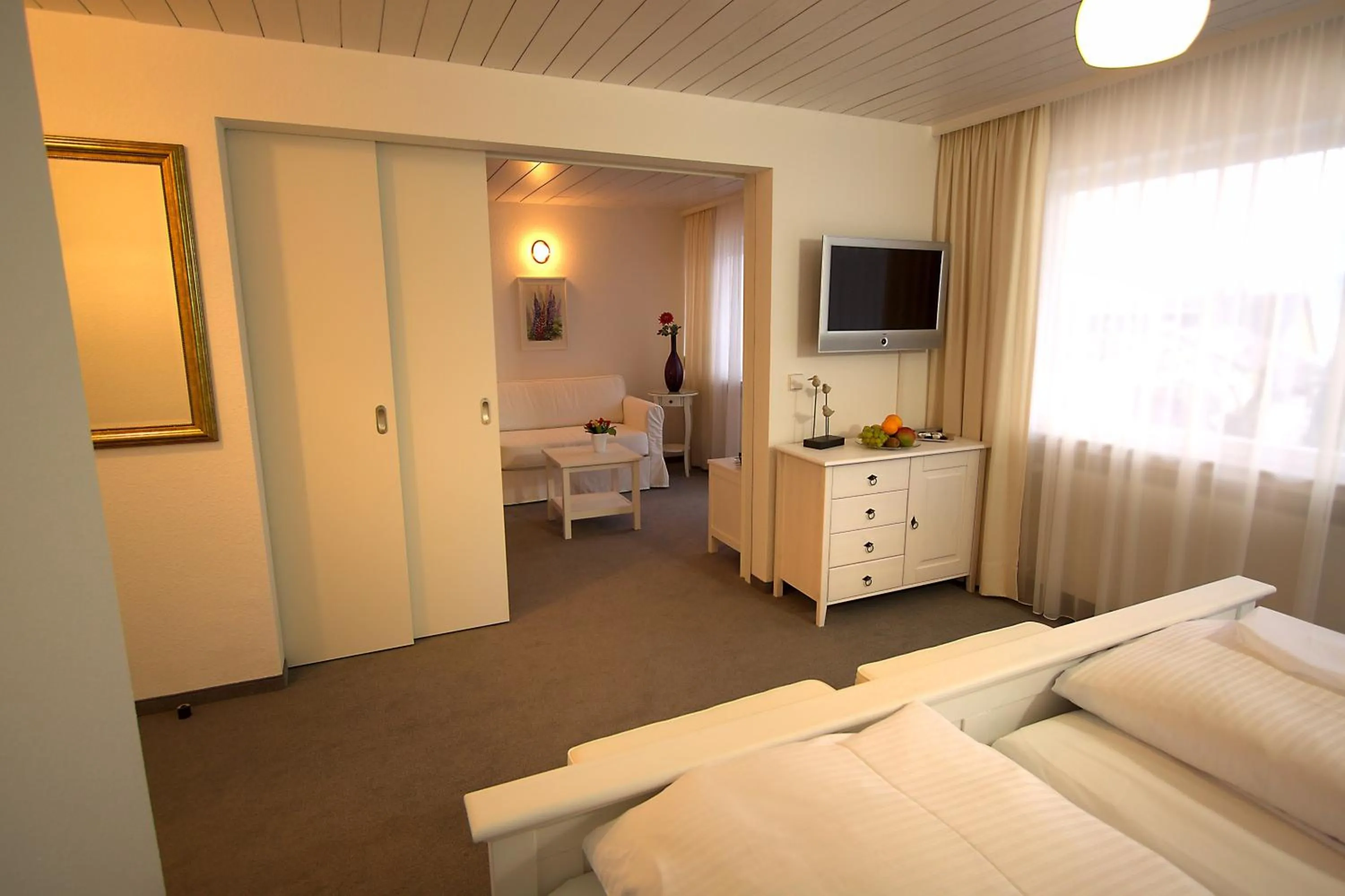 Living room in Lupinenhotel Bodensee