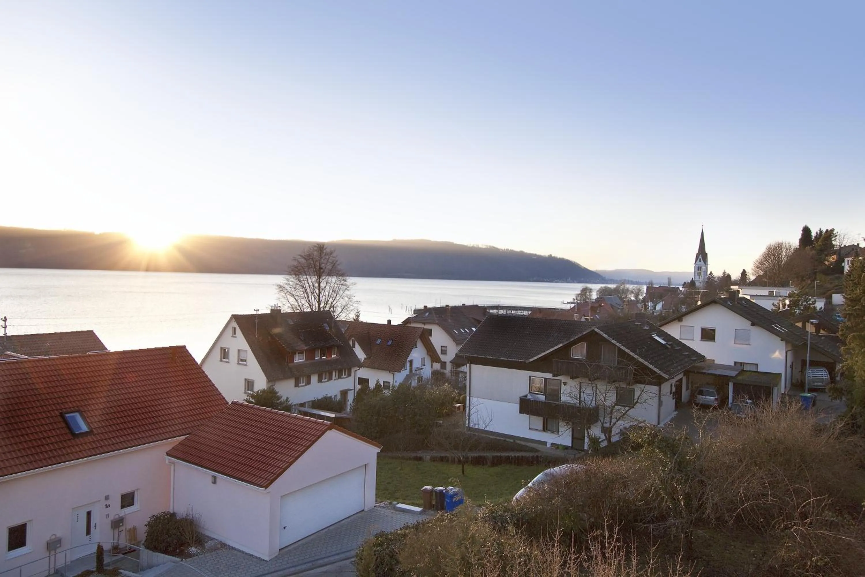 View (from property/room) in Lupinenhotel Bodensee