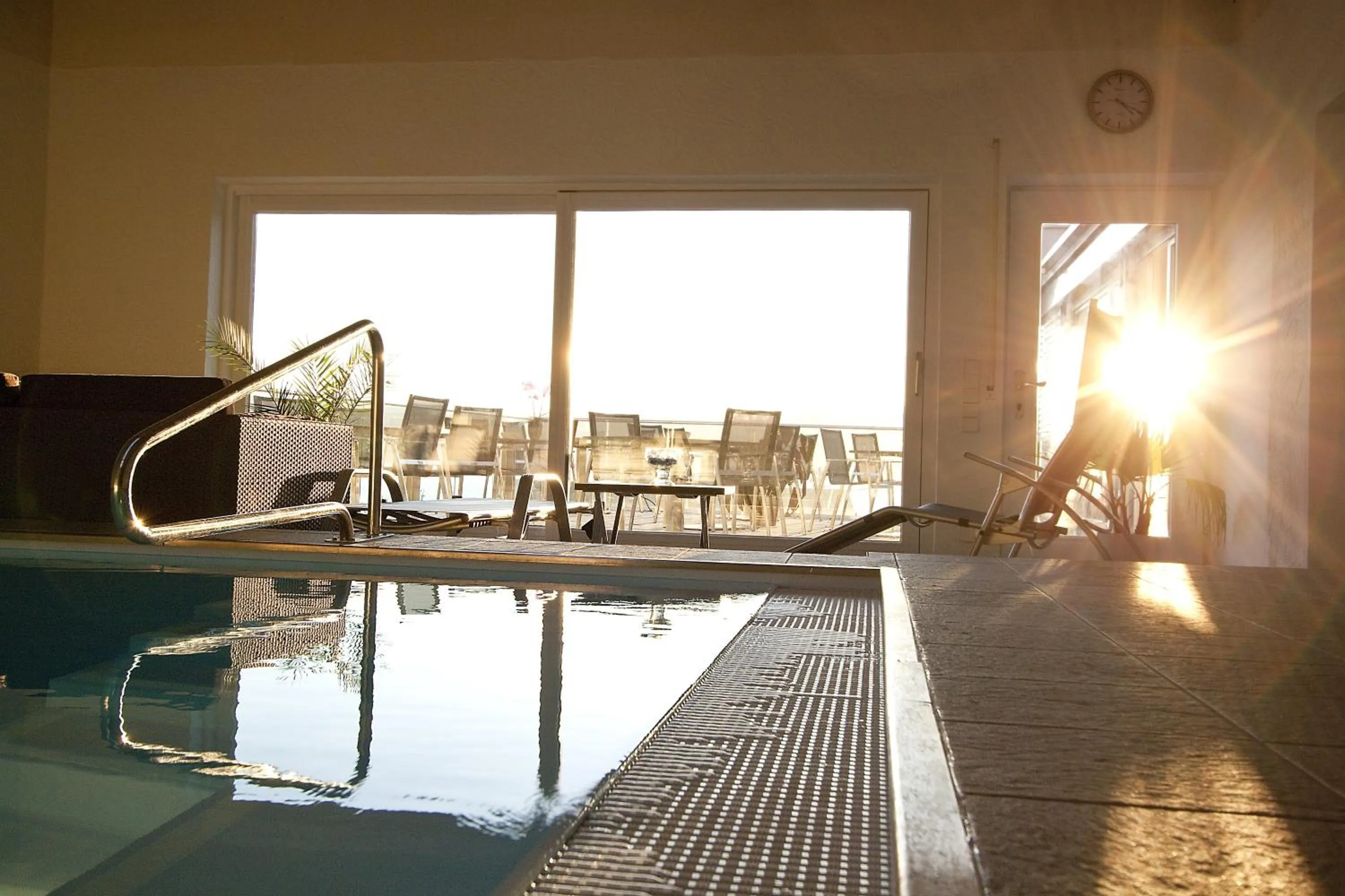 Swimming pool in Lupinenhotel Bodensee