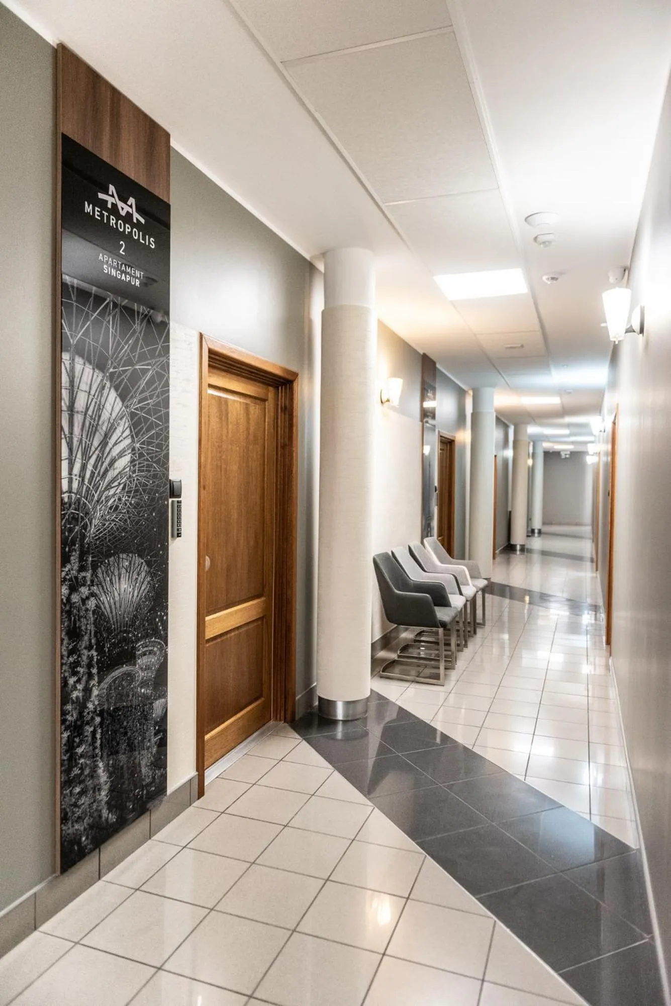 Lobby or reception in Metropolis Apartamenty Centrum