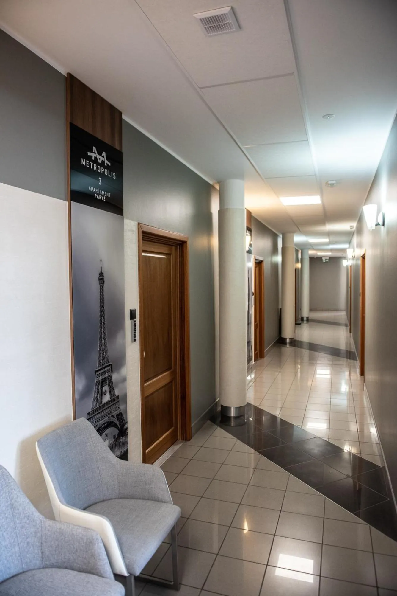 Lobby or reception in Metropolis Apartamenty Centrum