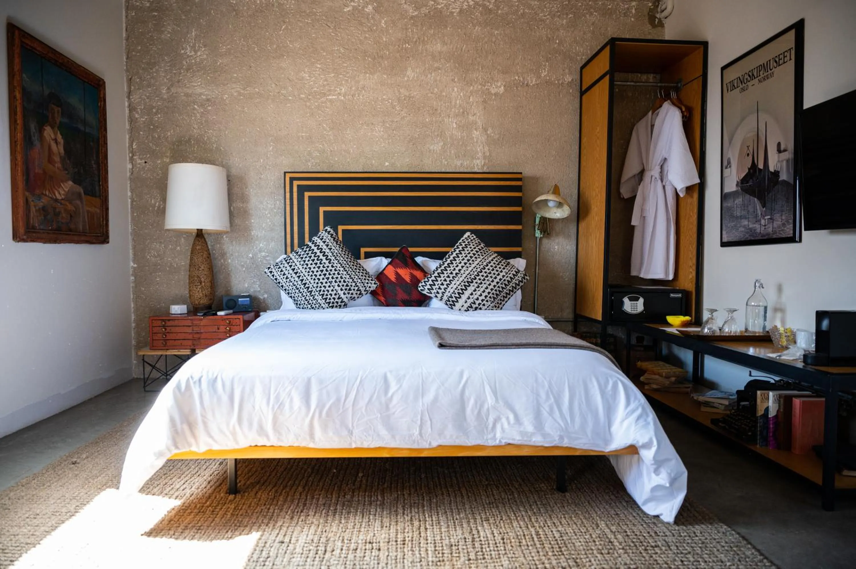 Bed in Hotel Boutique Lafayette Tijuana