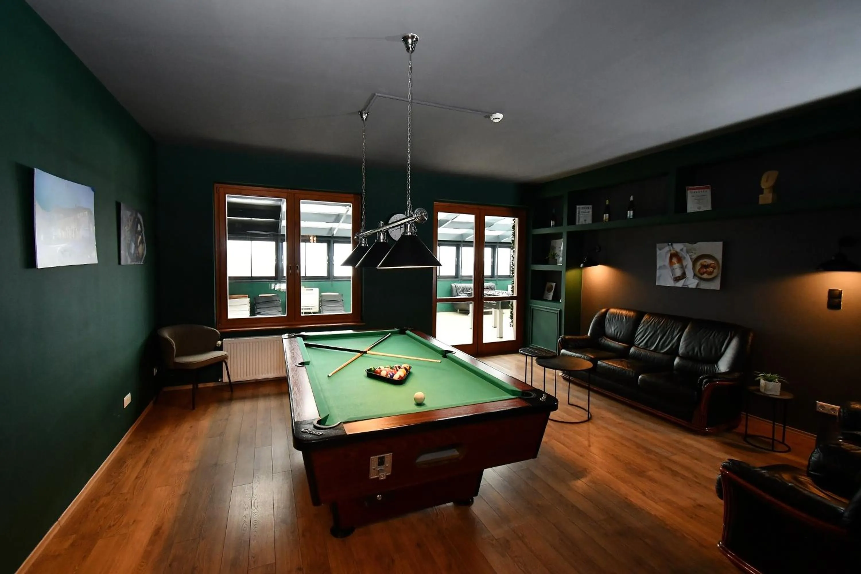 Billiard in Angyal Borászat és Panzió