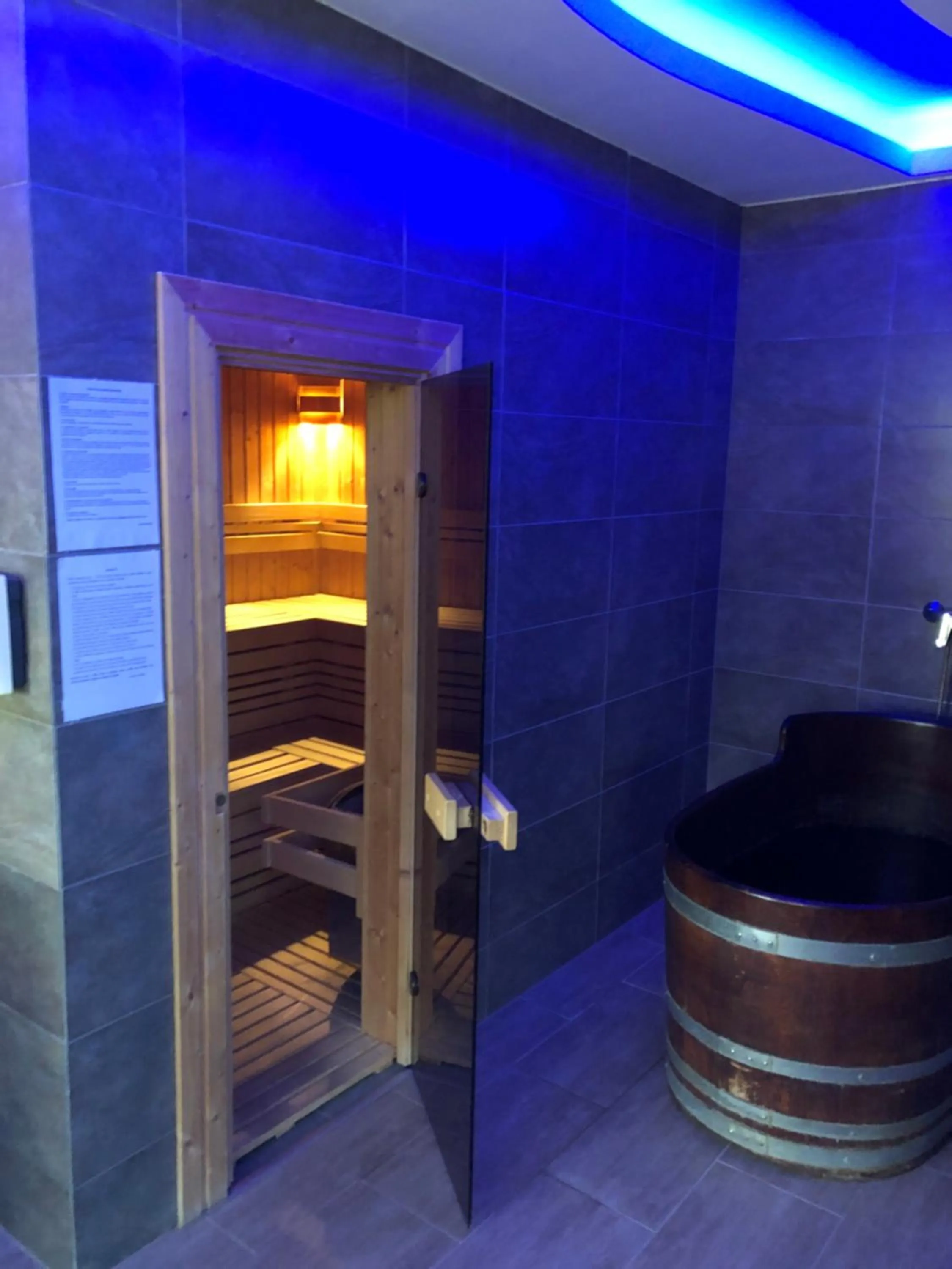 Sauna in Angyal Borászat és Panzió