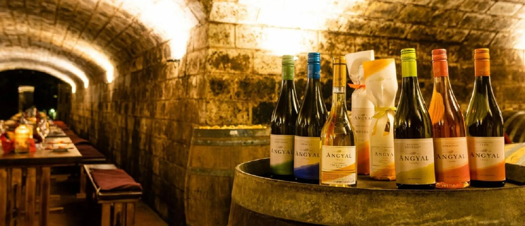 Alcoholic drinks in Angyal Borászat és Panzió