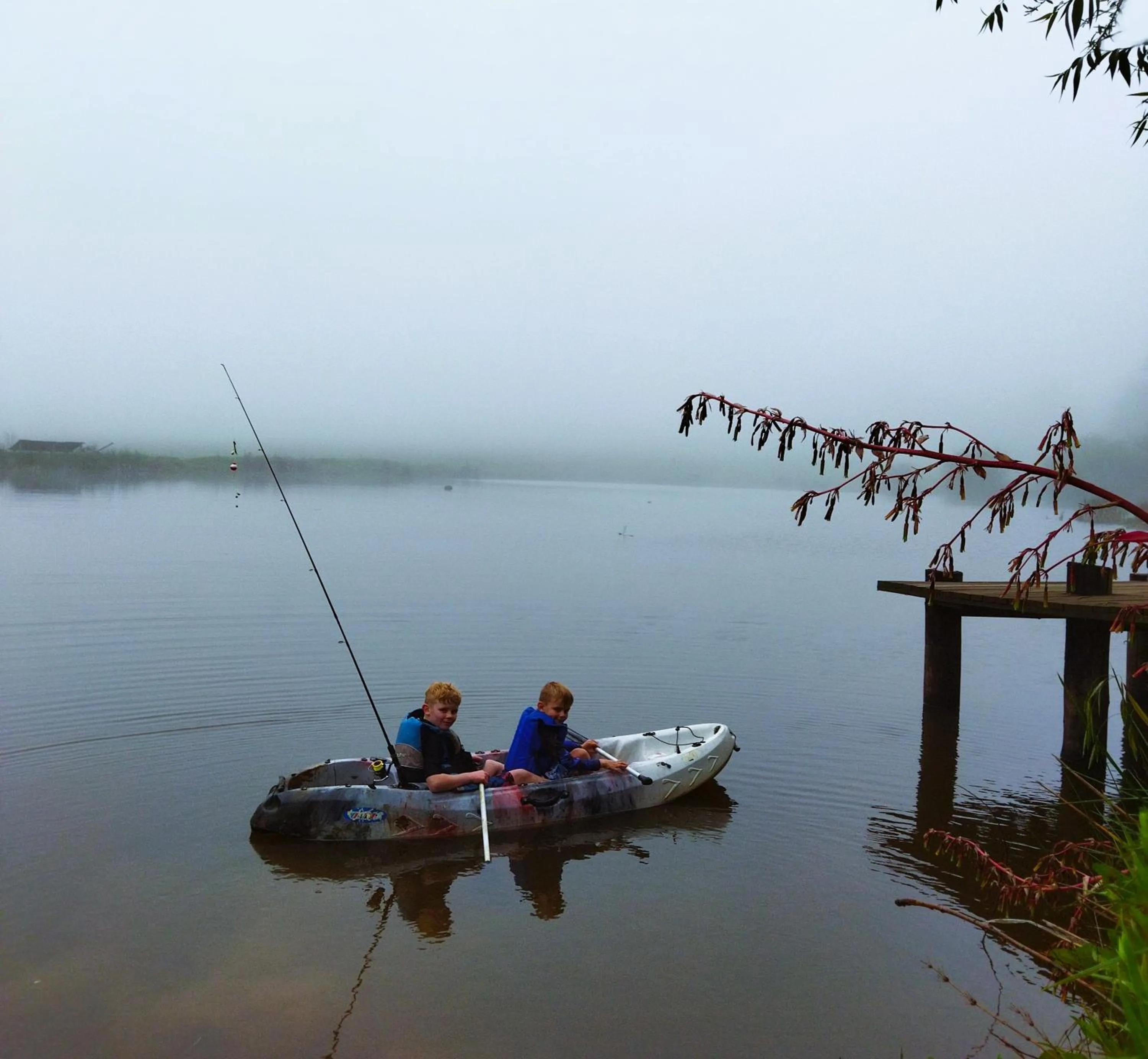 Canoeing in Flitwick Ranch
