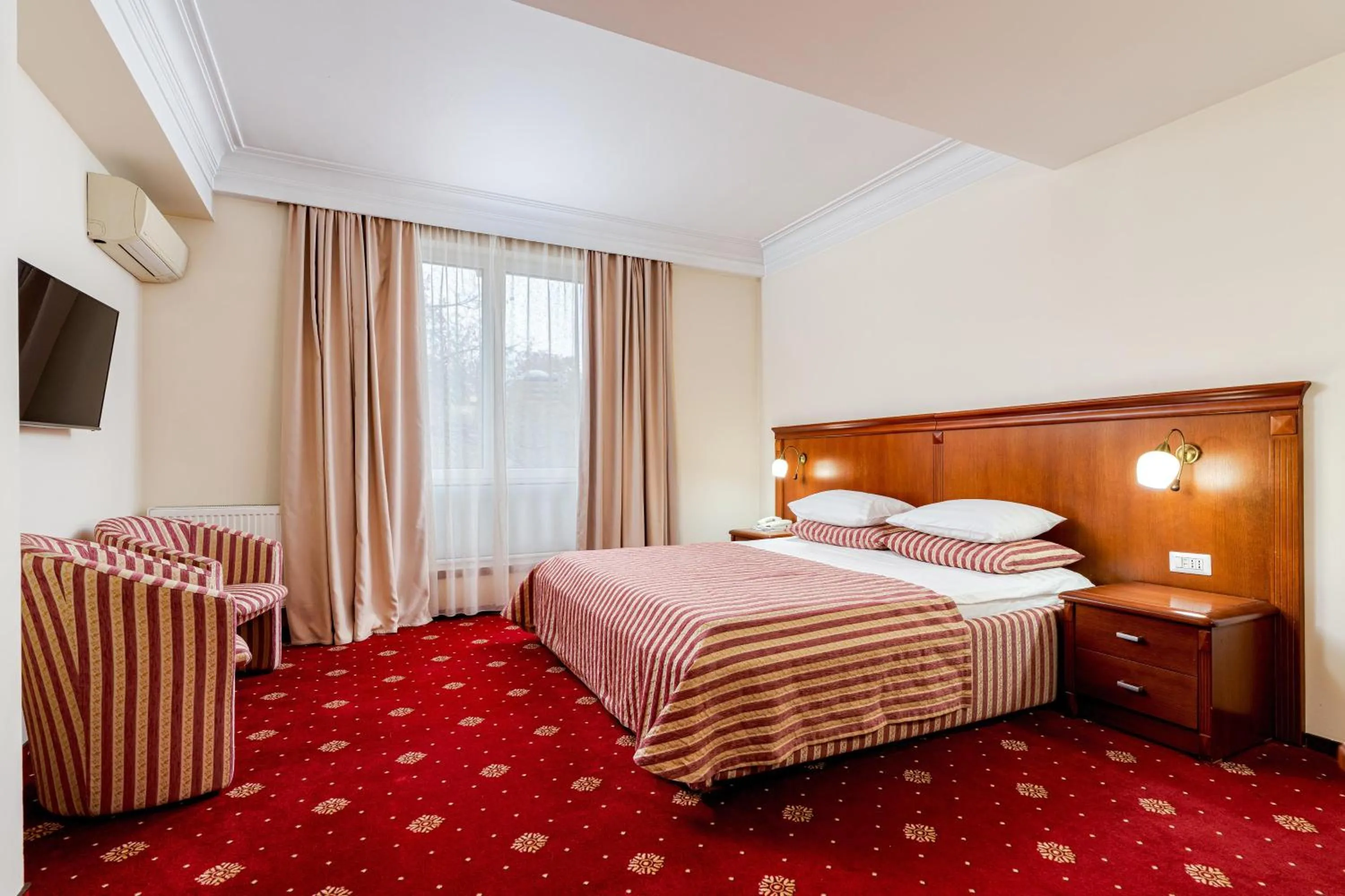 Bed in Hotel Minerva