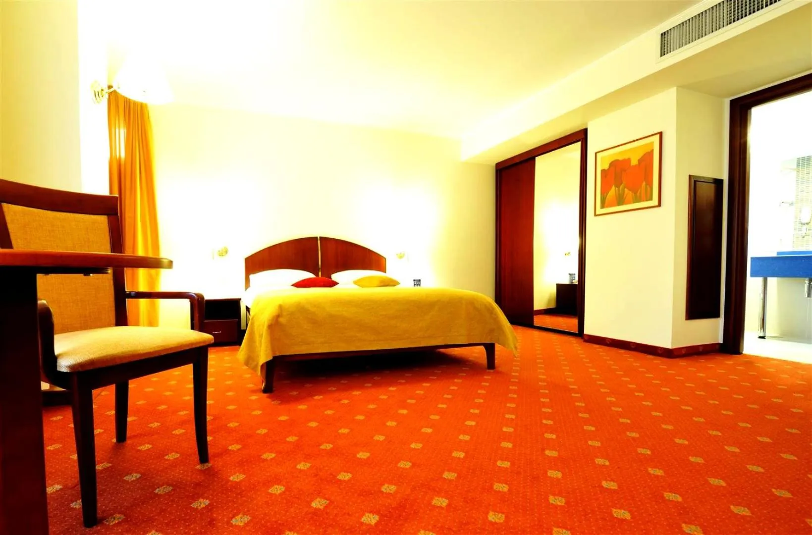 Bed in Hotel Minerva