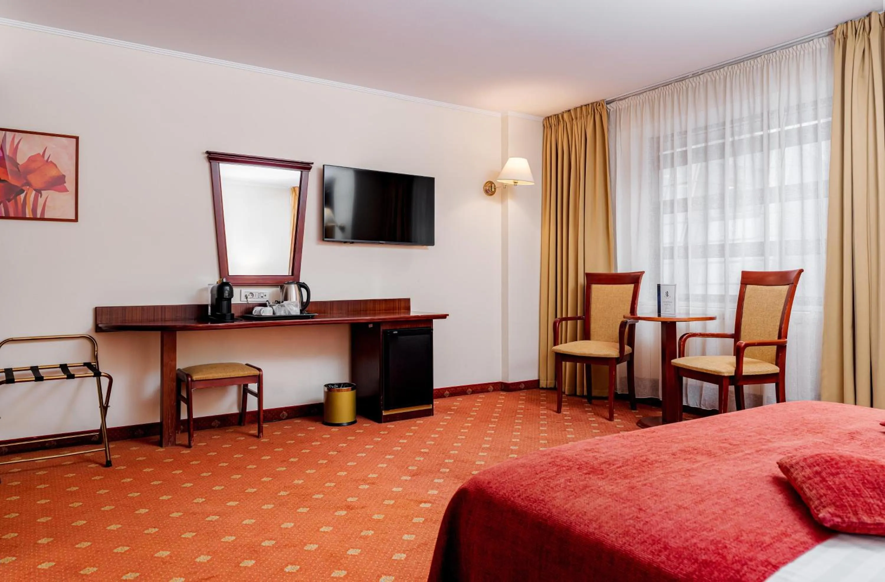 City view, Bed in Hotel Minerva