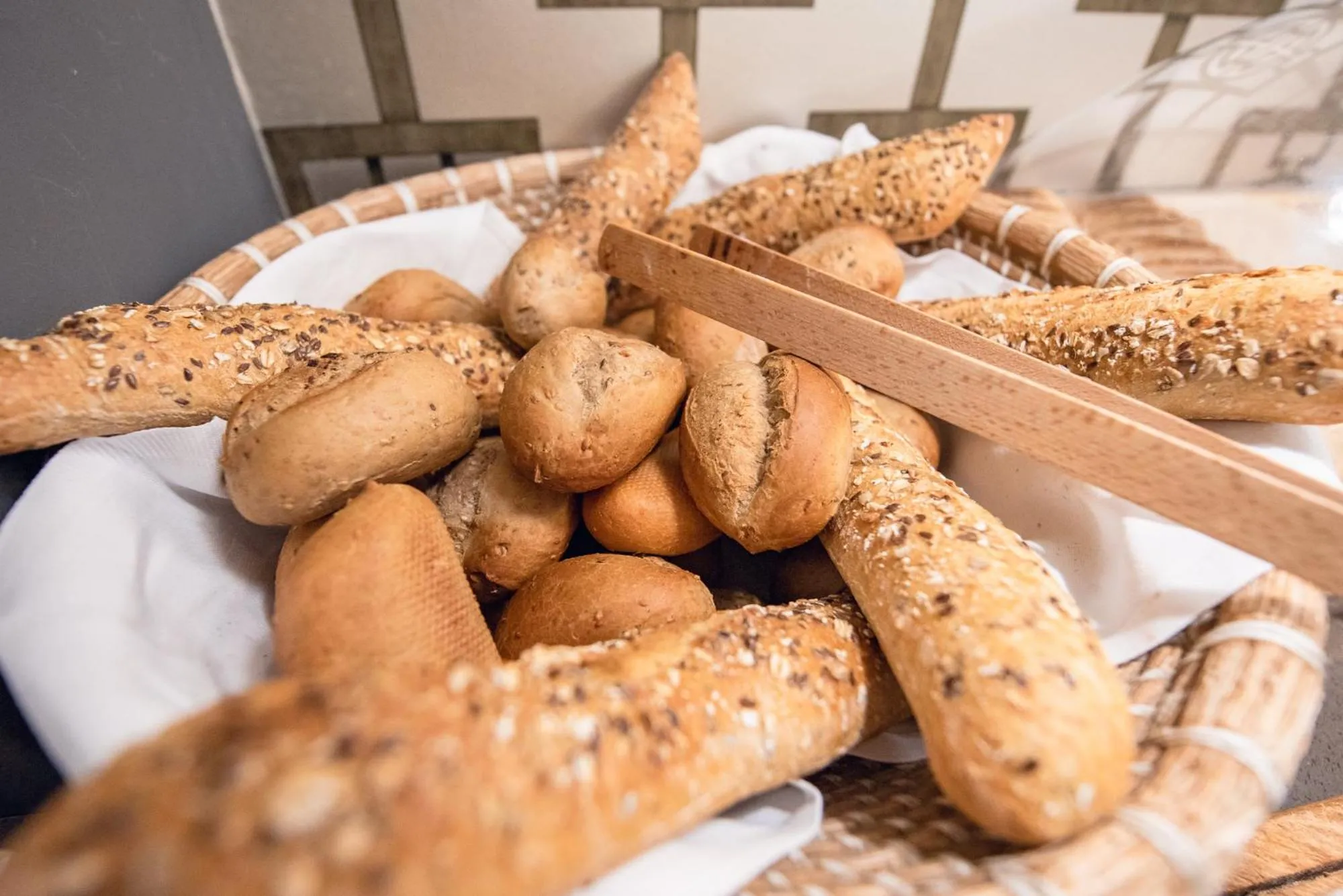 Buffet breakfast in Hotel Minerva
