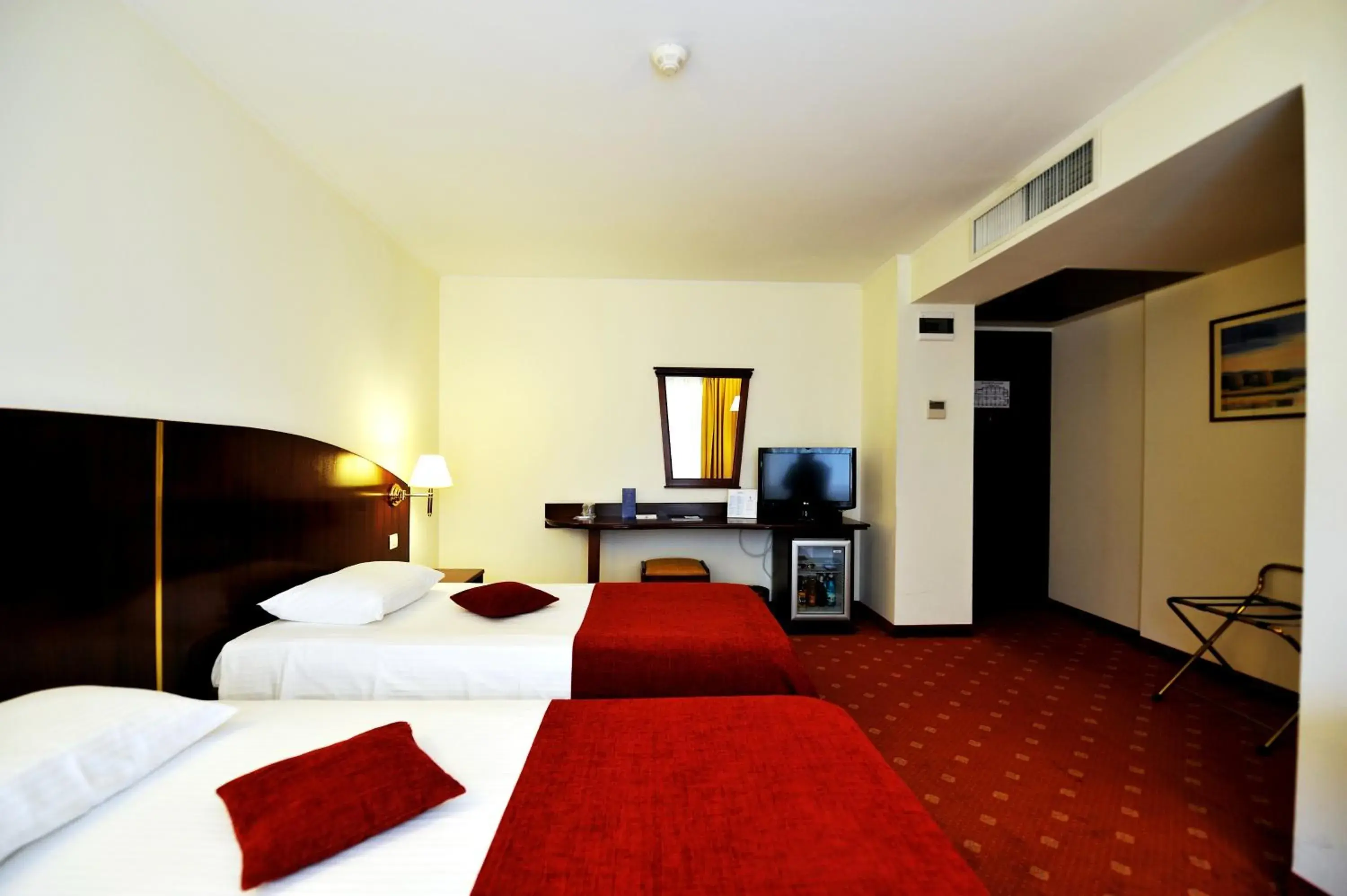 Twin Room in Hotel Minerva Twin Room in Hotel Minerva