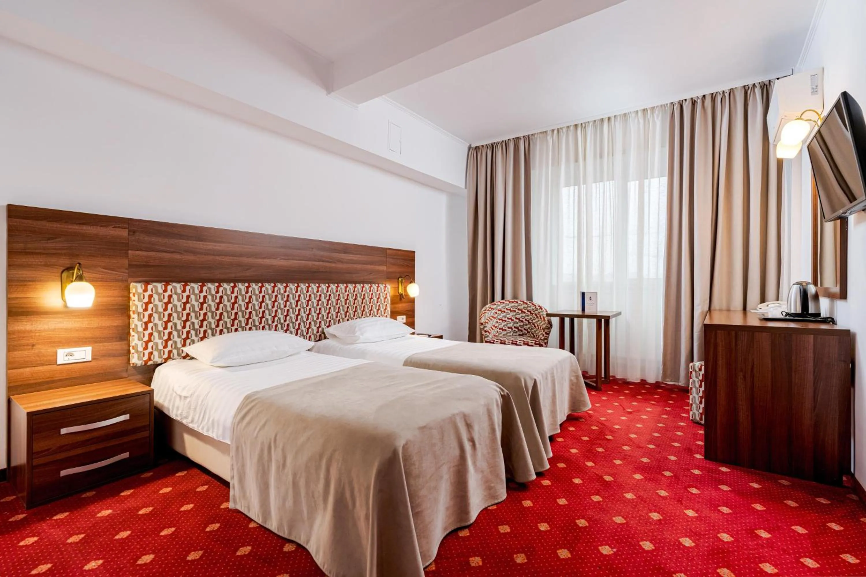 Bed in Hotel Minerva