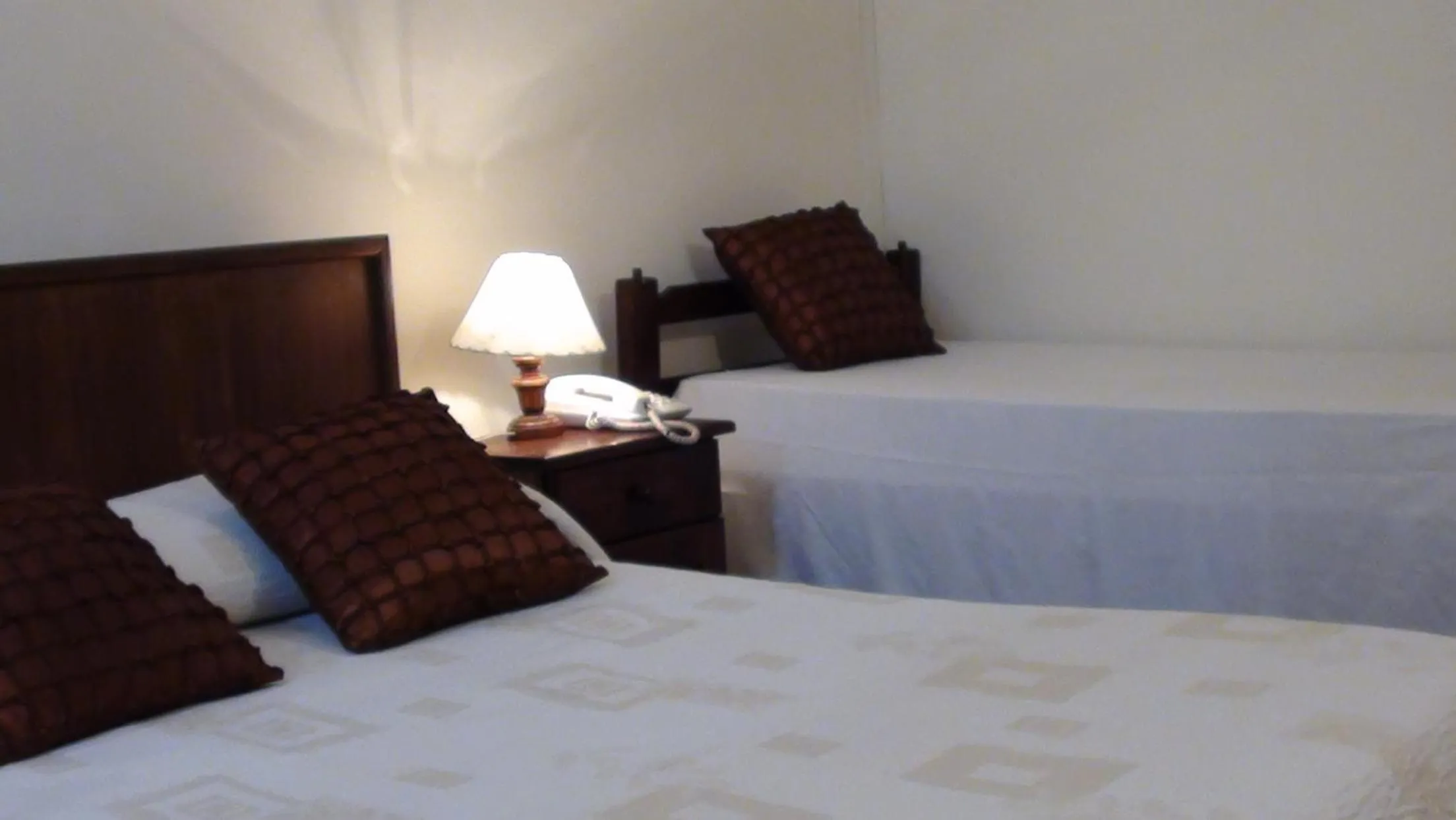 Bed in Hotel Uruguay