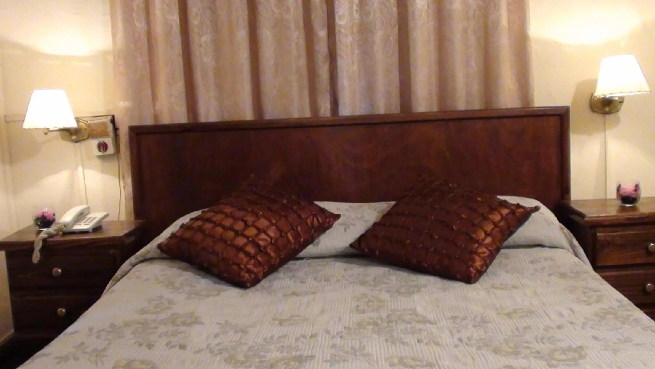 Bed in Hotel Uruguay