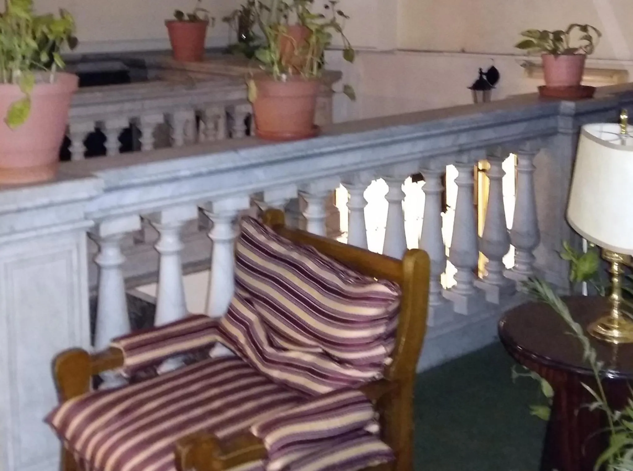 Decorative detail in Hotel Uruguay