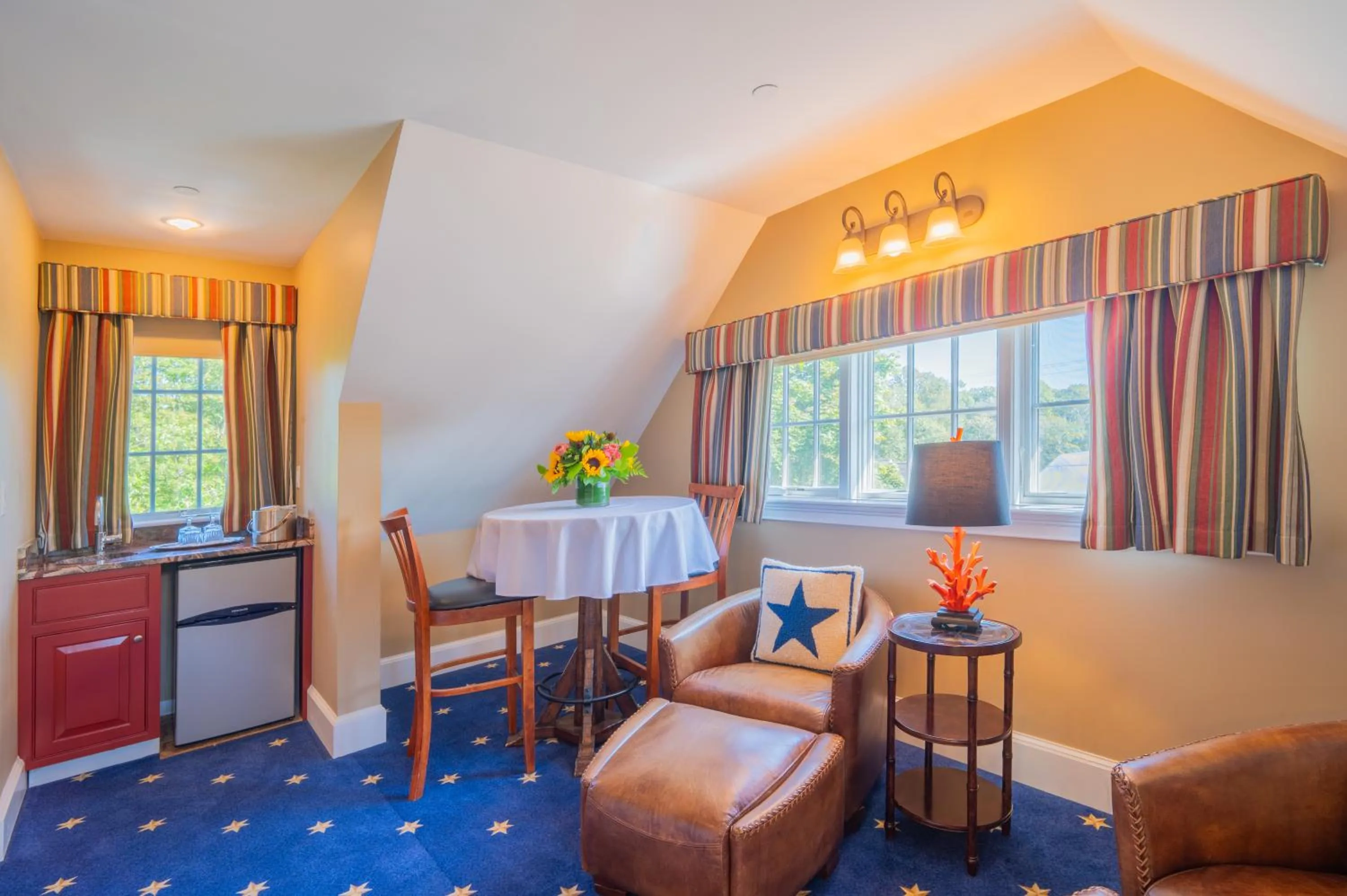 Seating area in The Winstead Inn