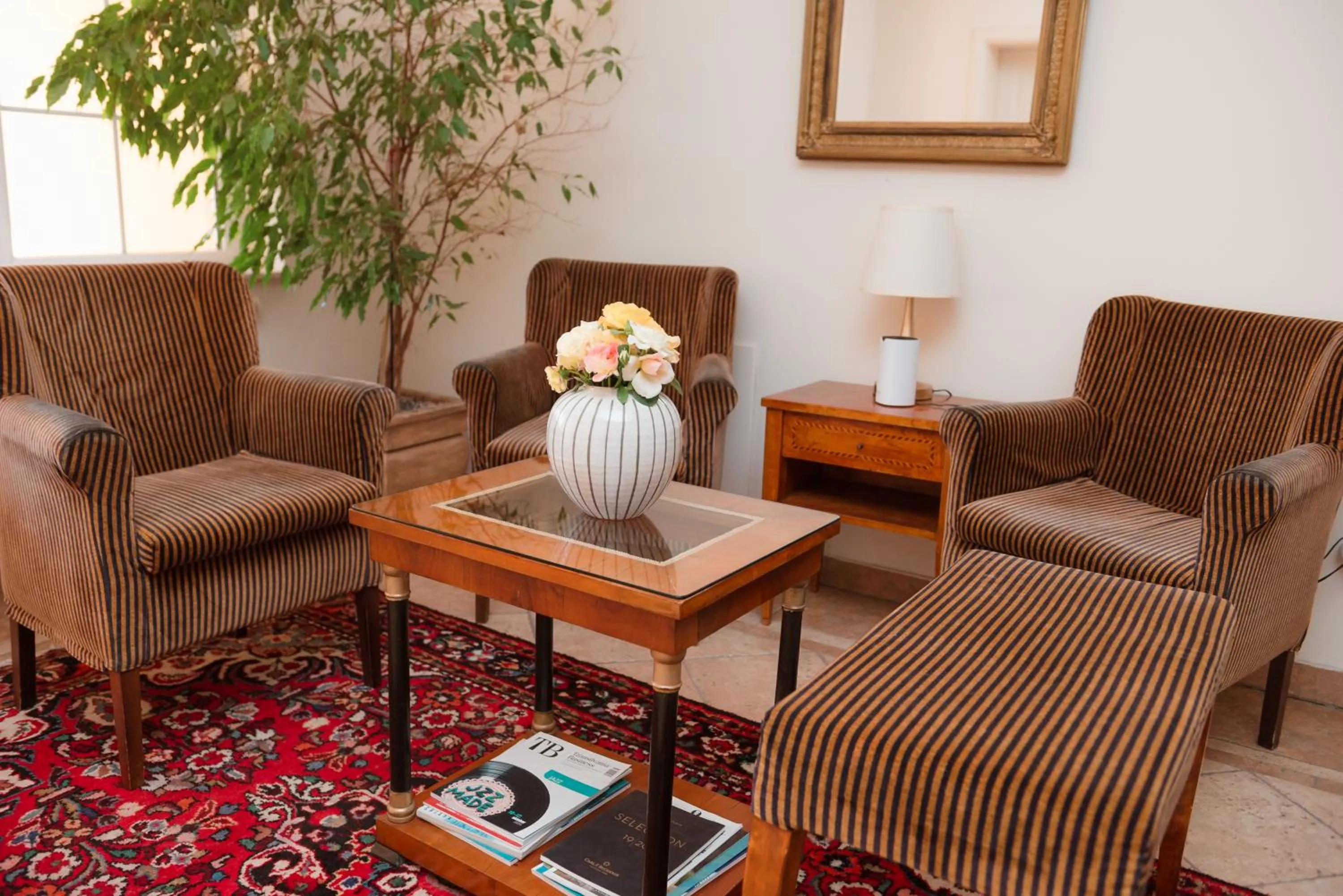 Seating area in Hotel La Residenza