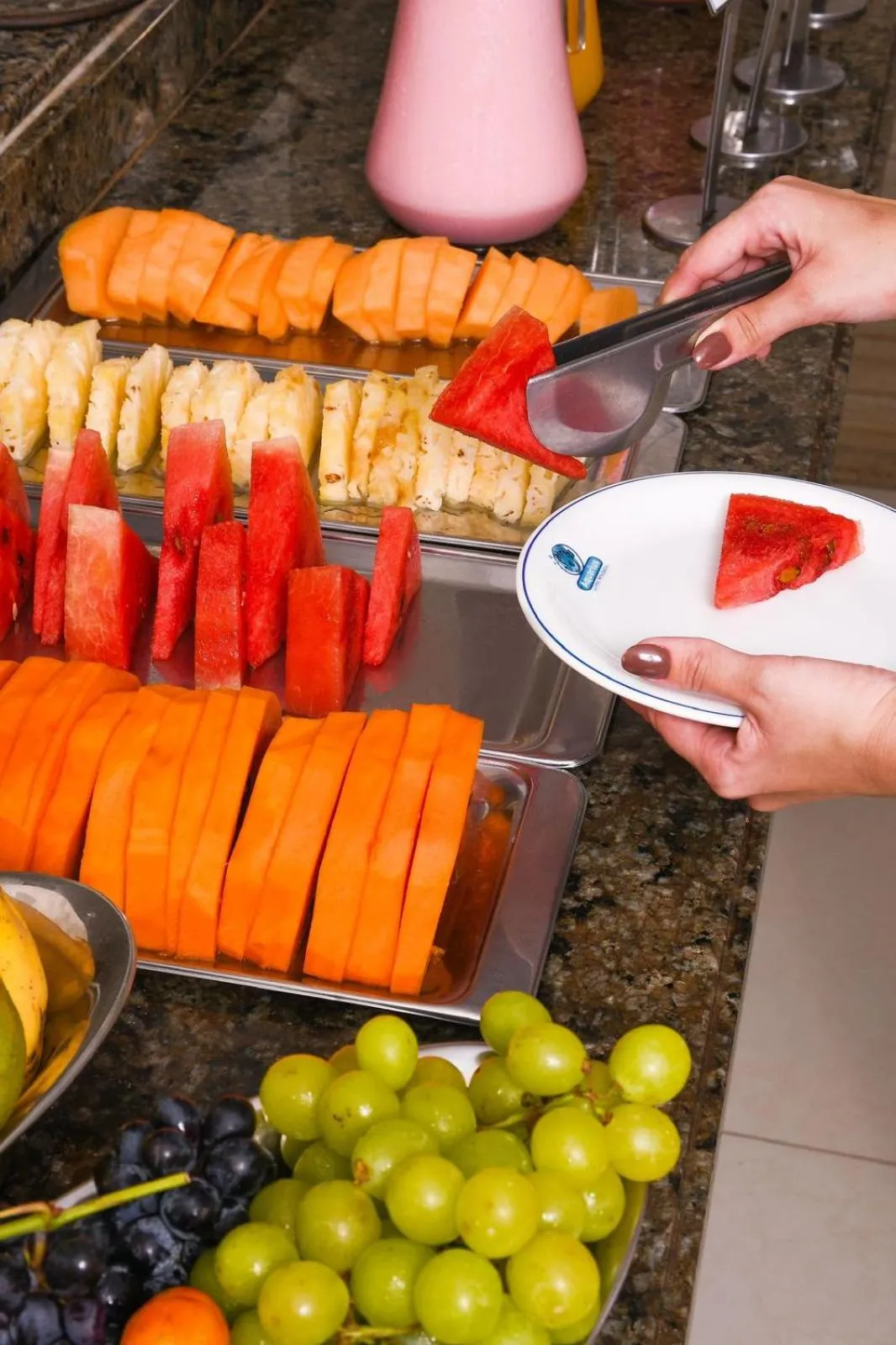 Buffet breakfast in Hotel Aquarius