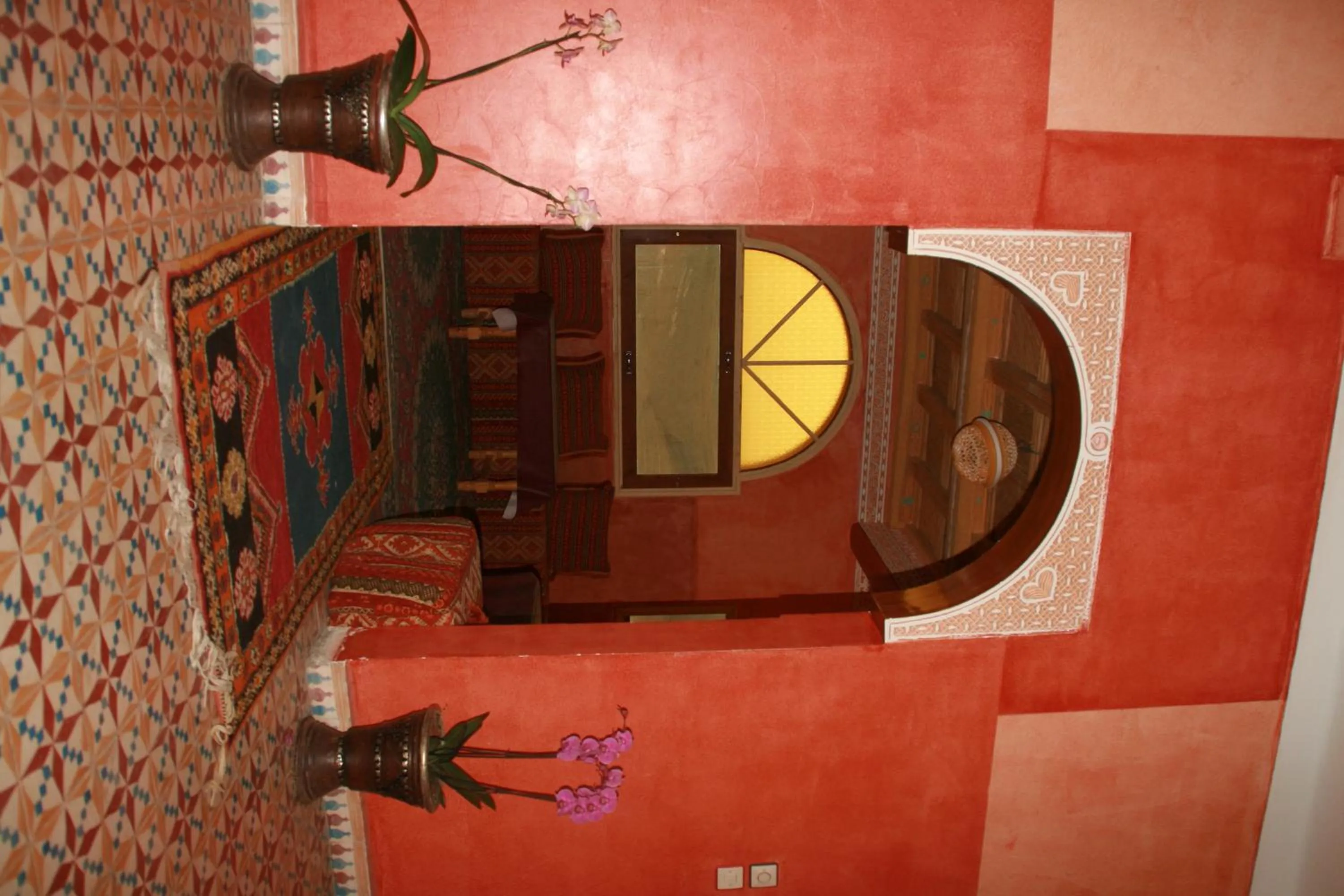 Decorative detail in Auberge Restaurant le Safran