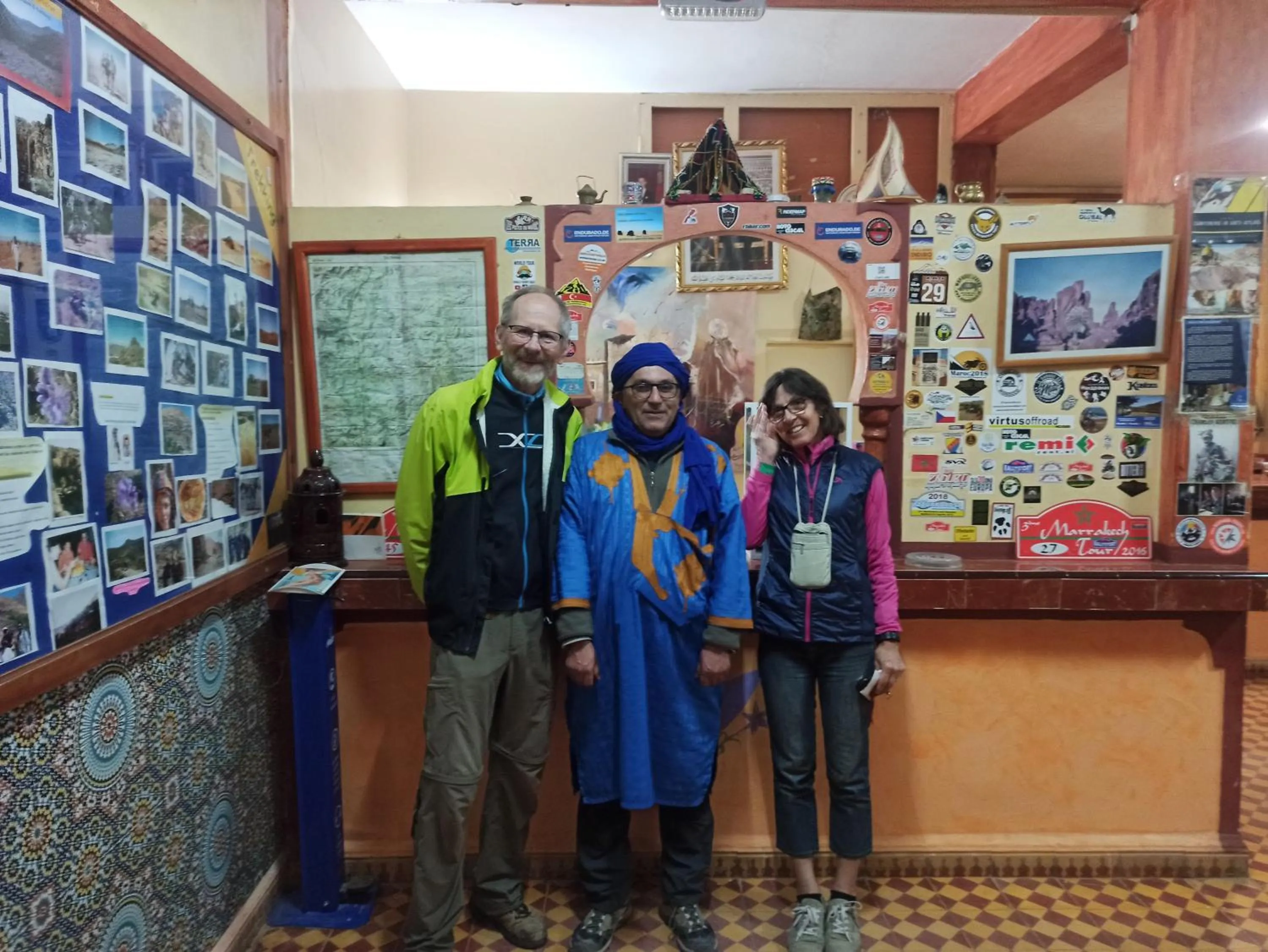 People in Auberge Restaurant le Safran