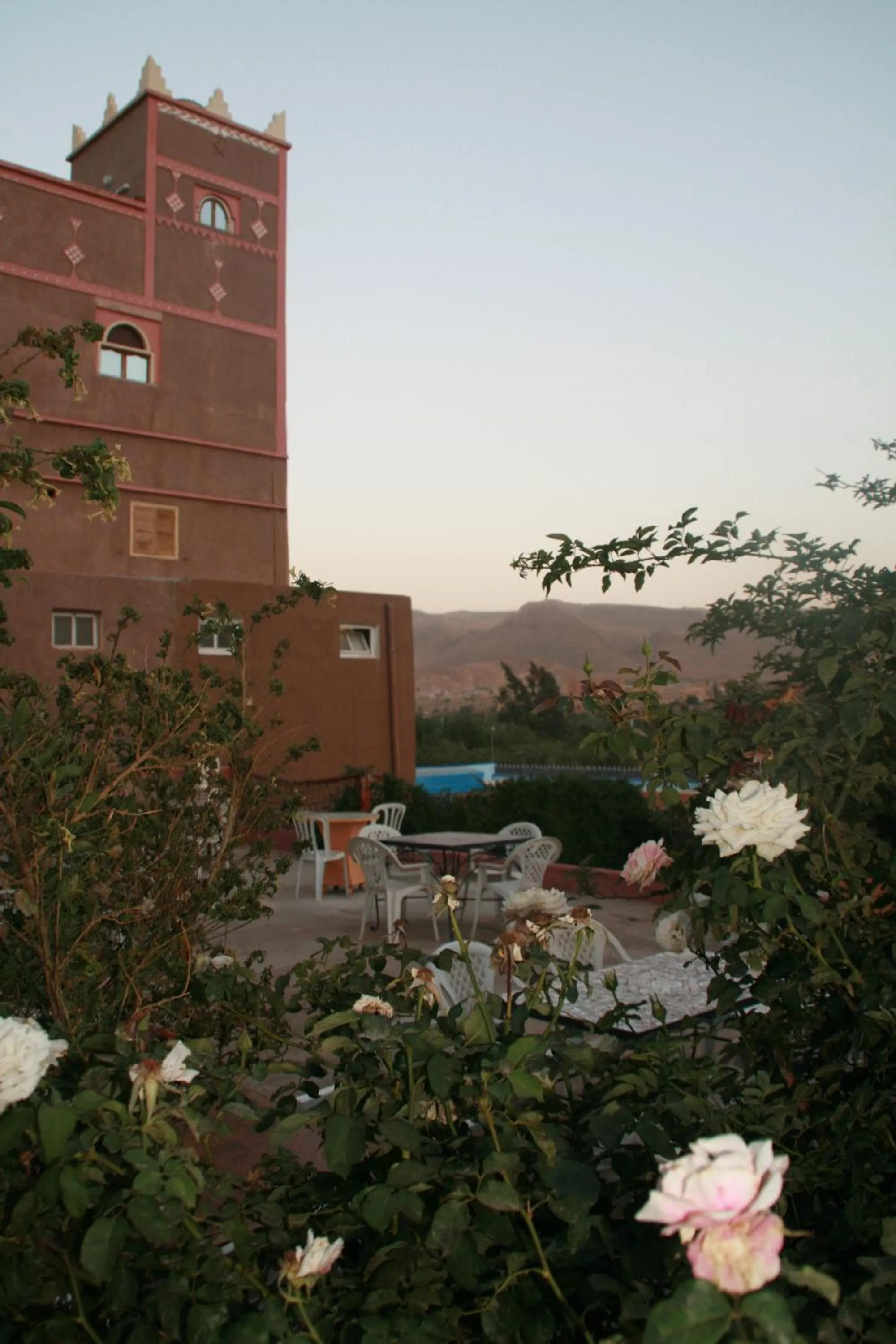 Garden in Auberge Restaurant le Safran