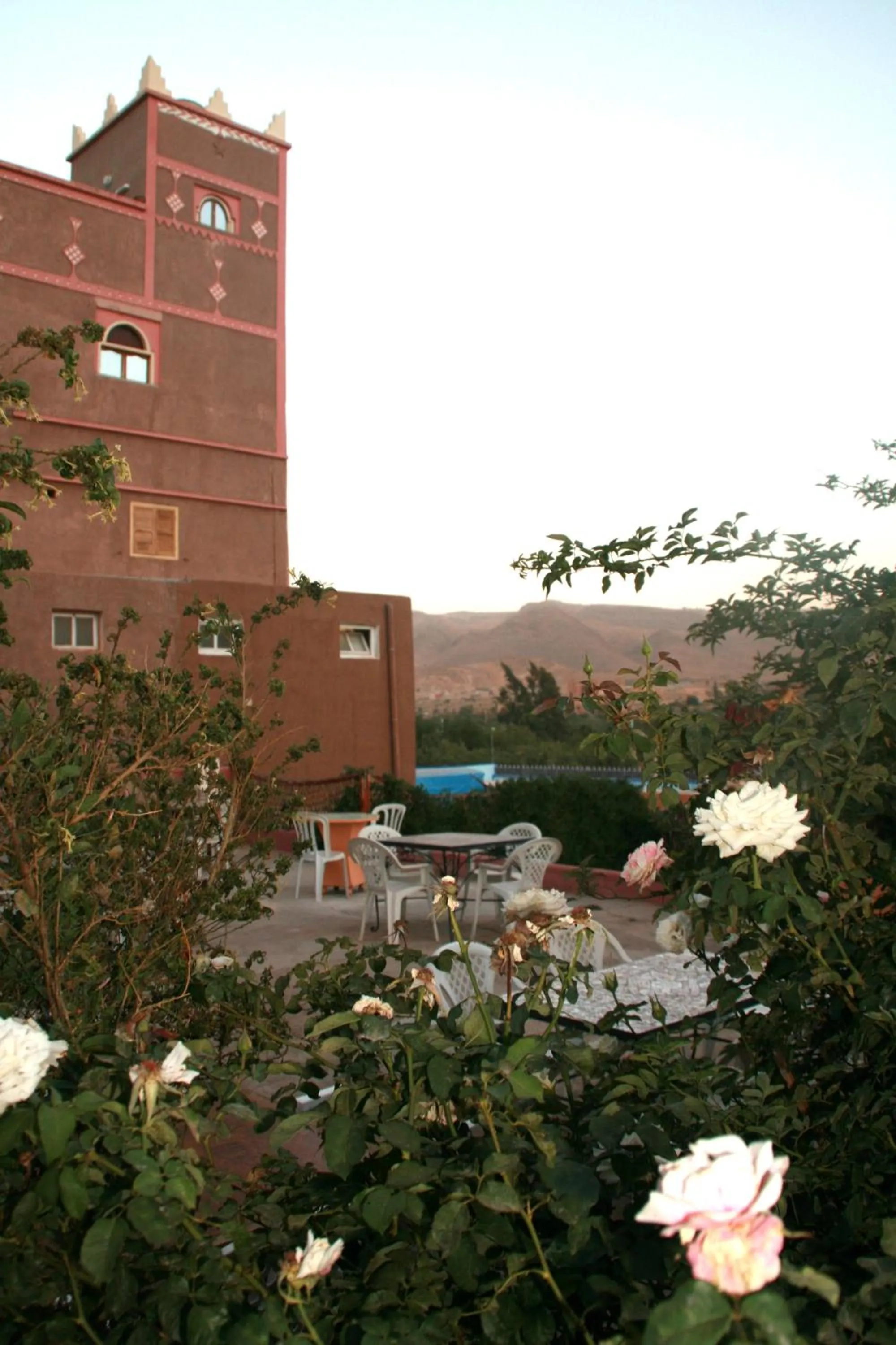 Garden in Auberge Restaurant le Safran