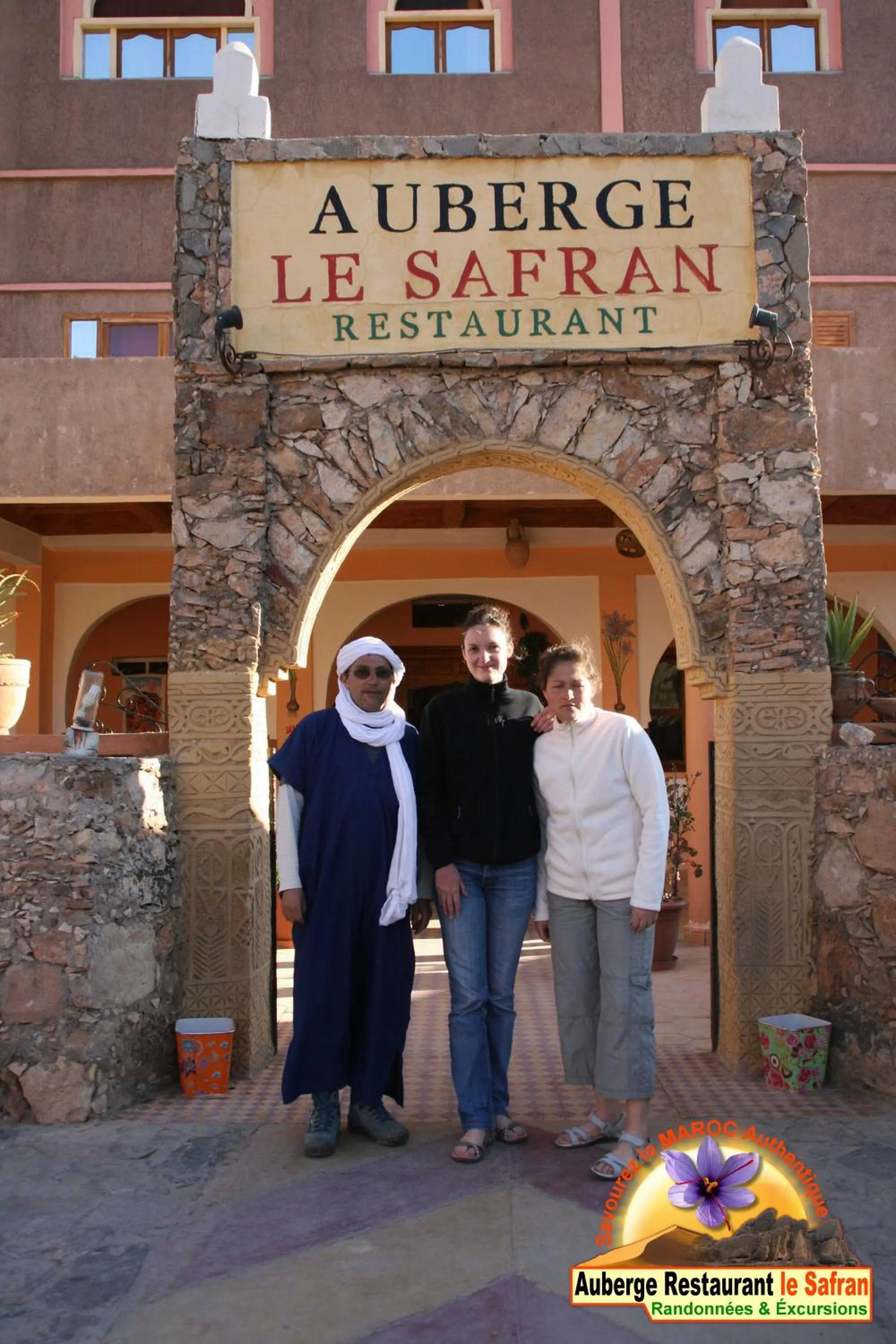 People in Auberge Restaurant le Safran
