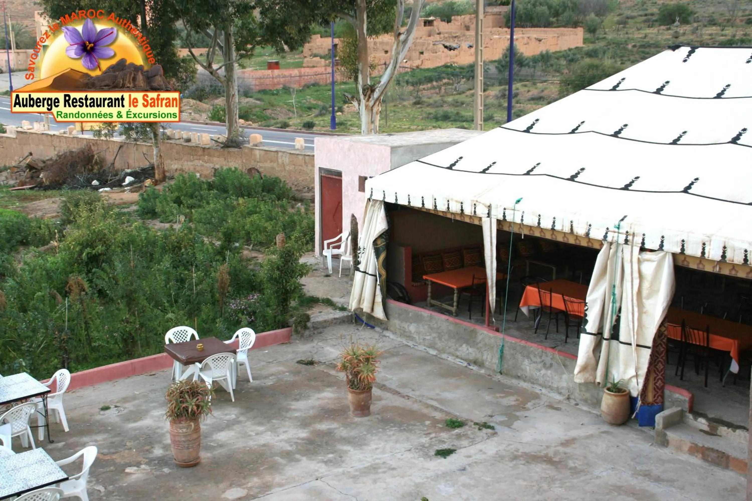 Facade/entrance in Auberge Restaurant le Safran