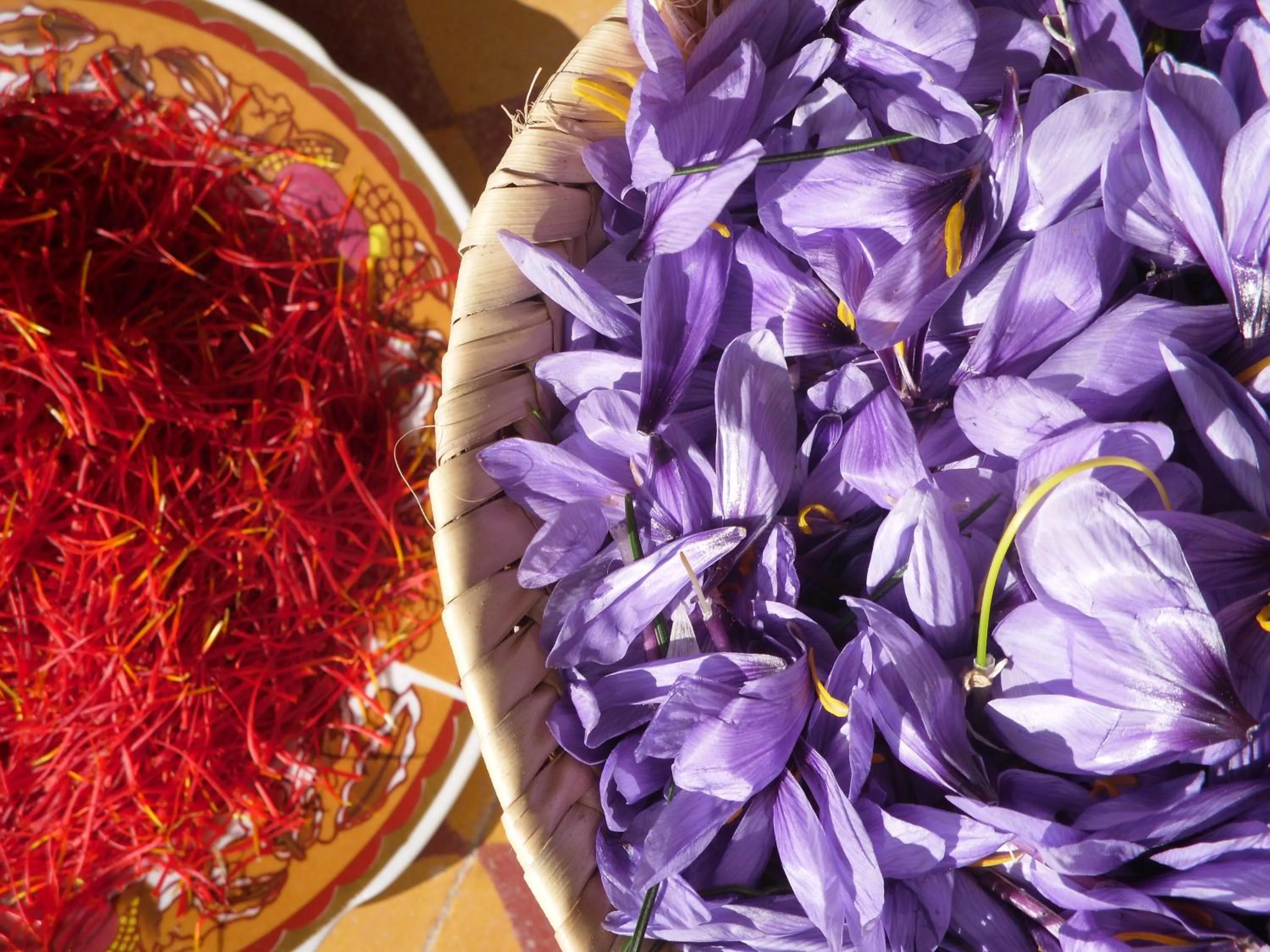 Food close-up in Auberge Restaurant le Safran