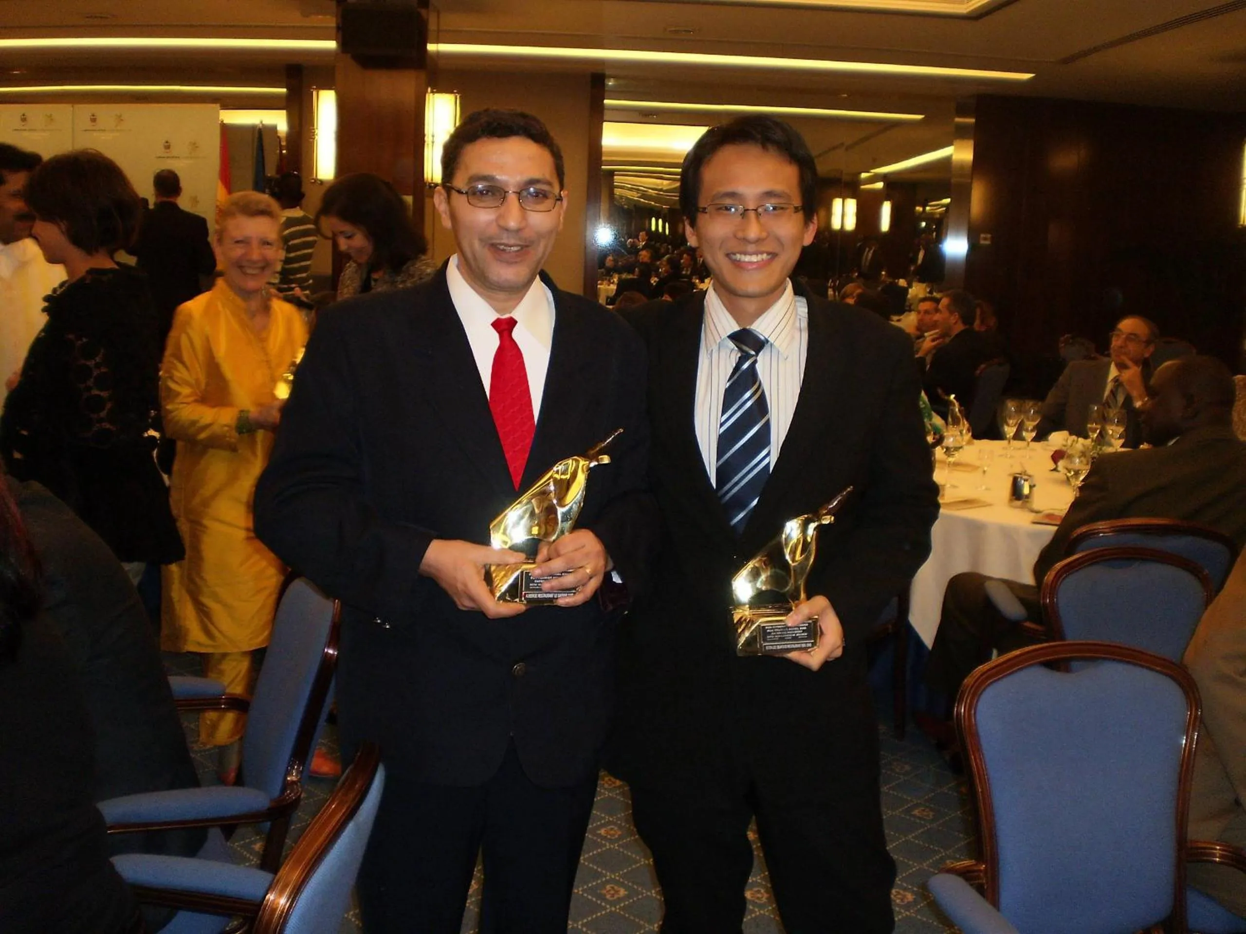 People in Auberge Restaurant le Safran