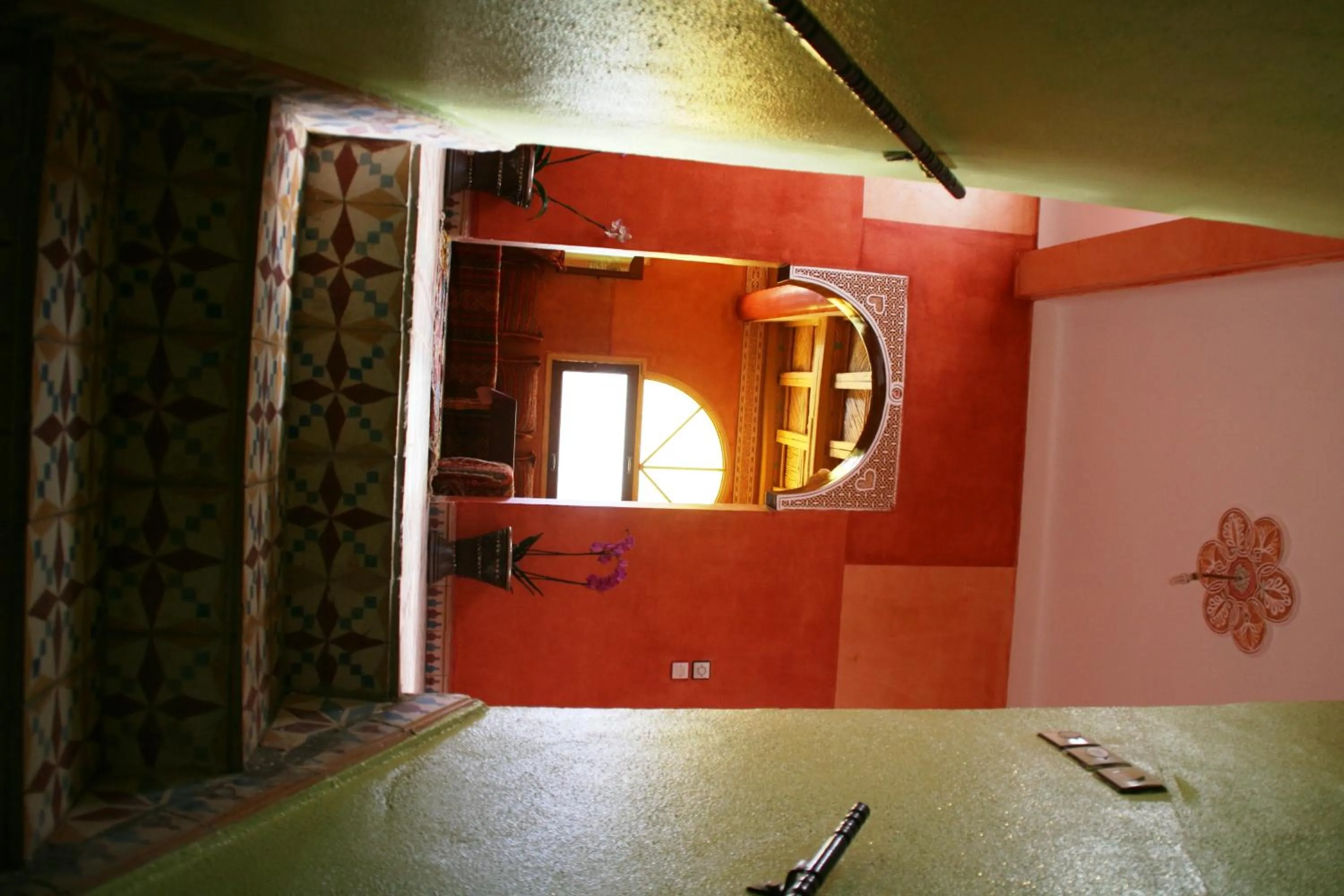 Decorative detail in Auberge Restaurant le Safran