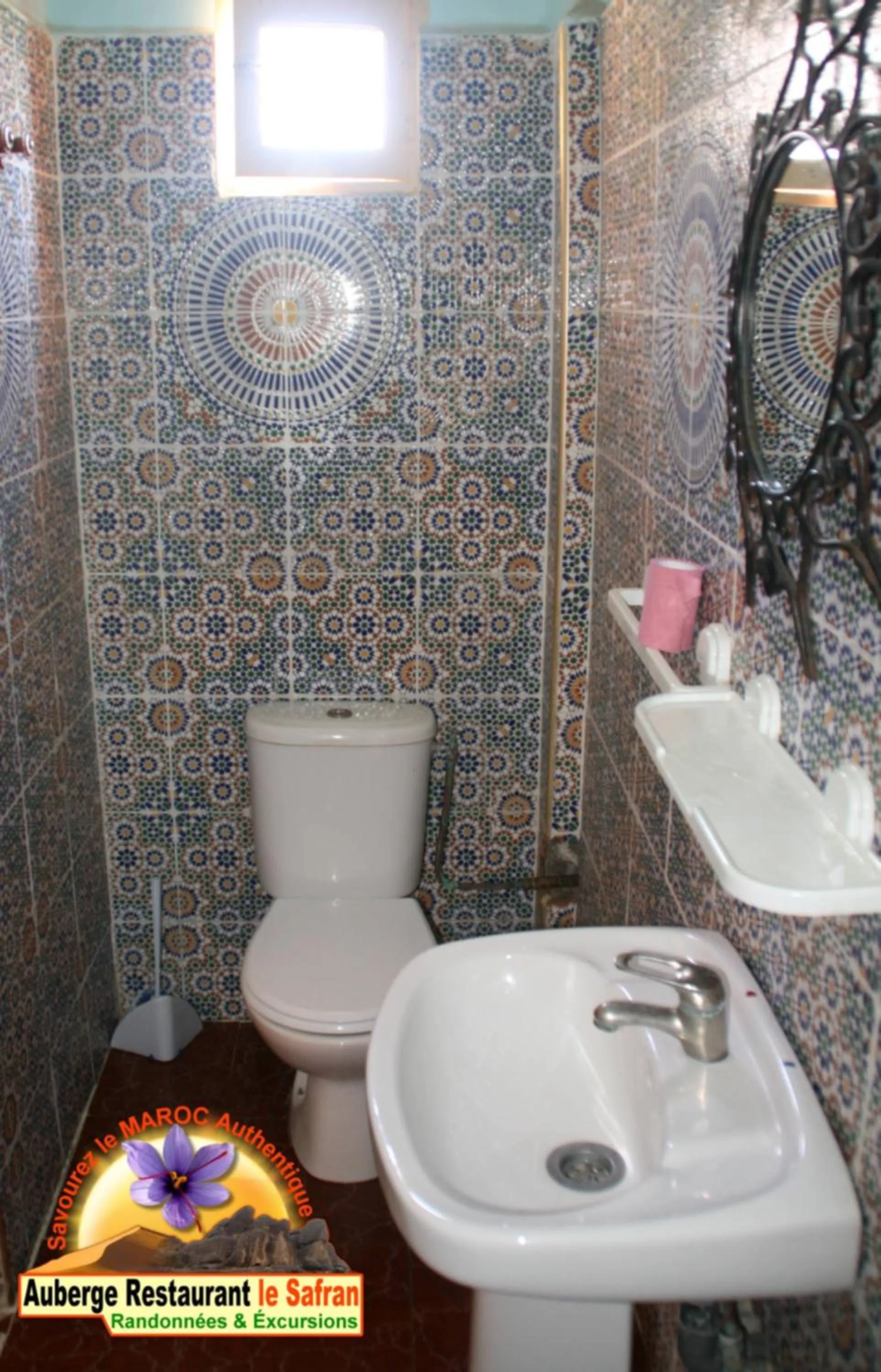 Bathroom in Auberge Restaurant le Safran