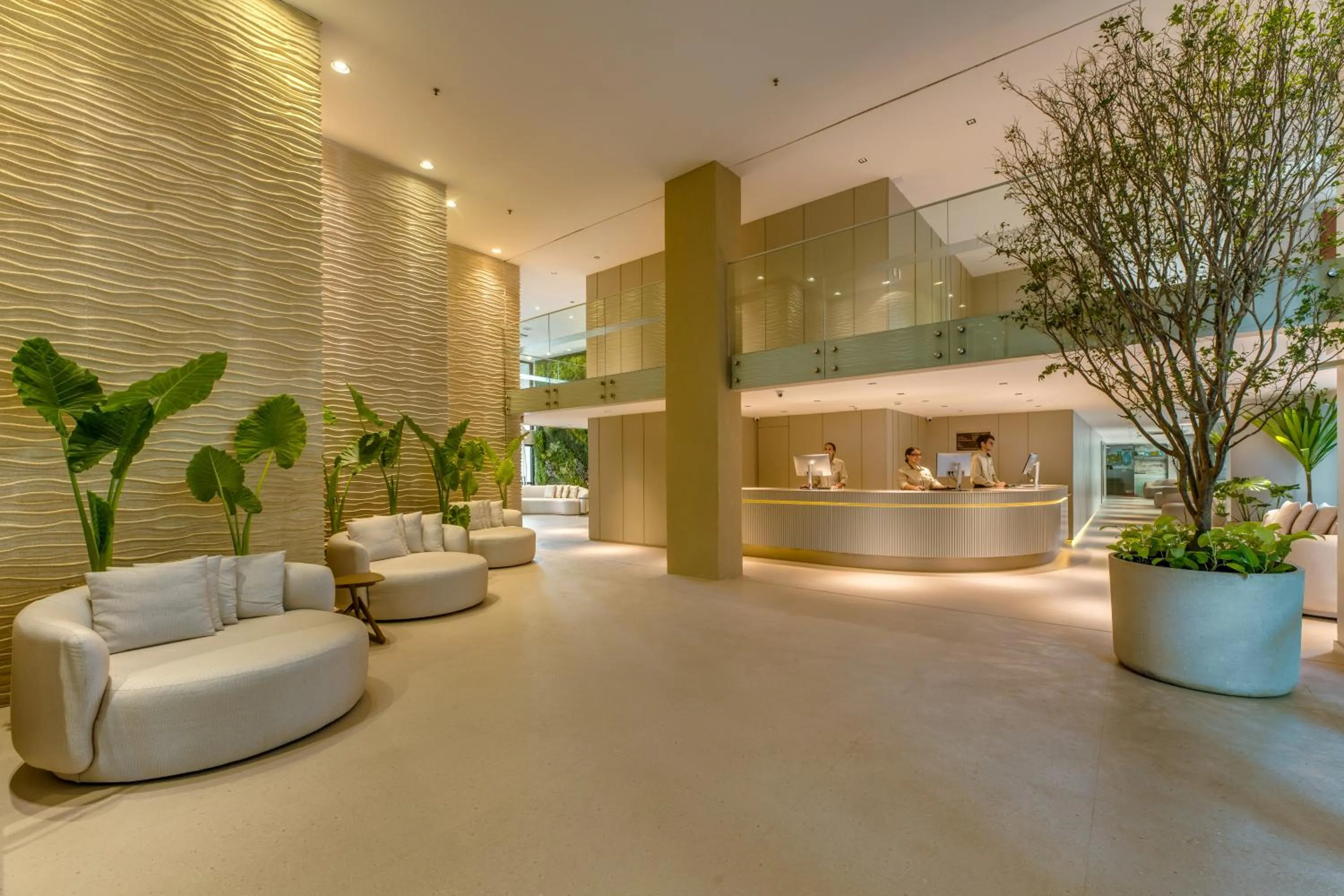 Lobby or reception in Meridiano Hotel