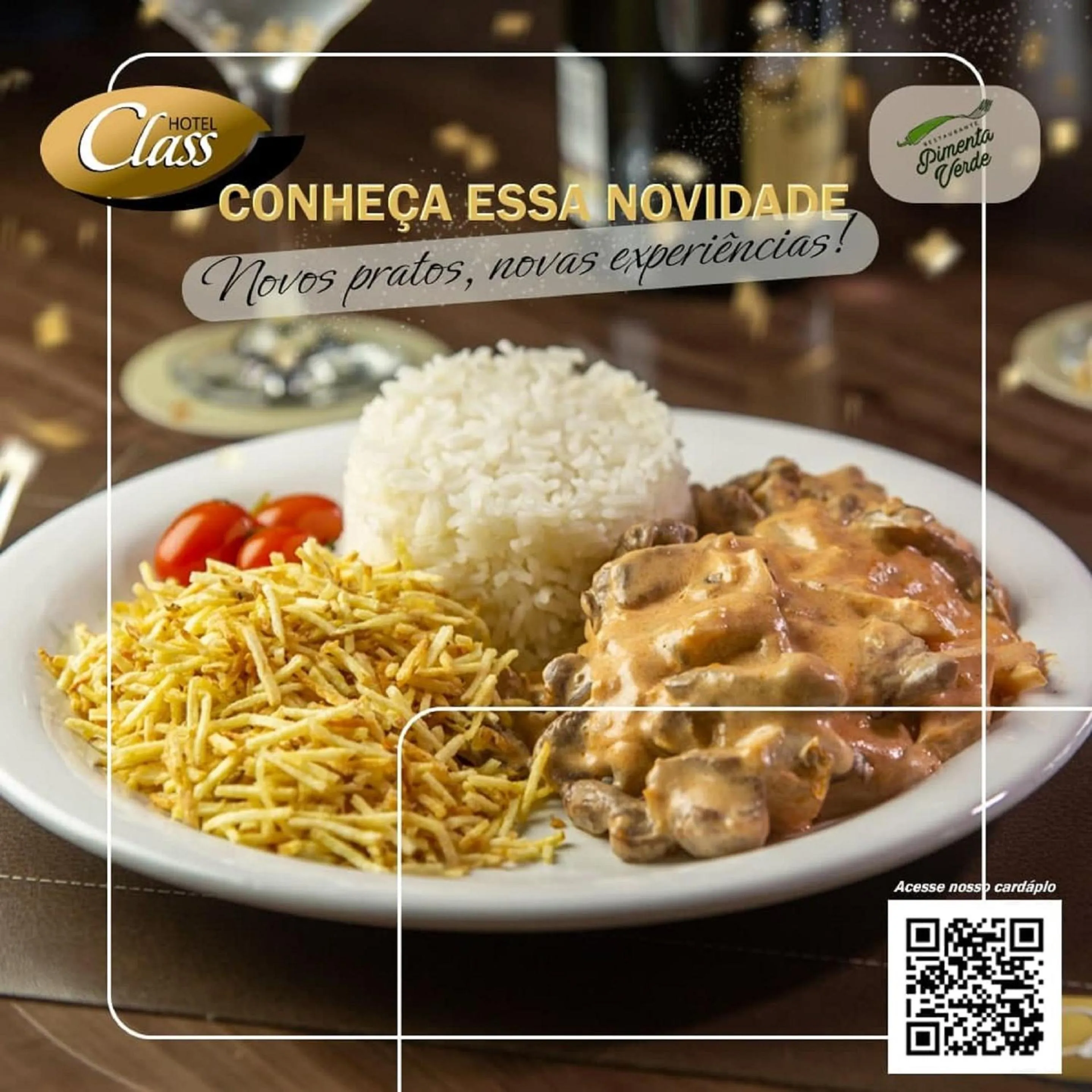 Food in Class Hotel Passos