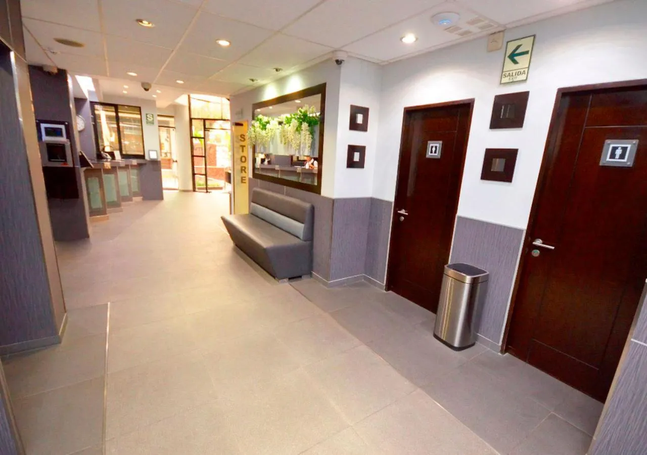 Lobby or reception in qp Hotels Lima