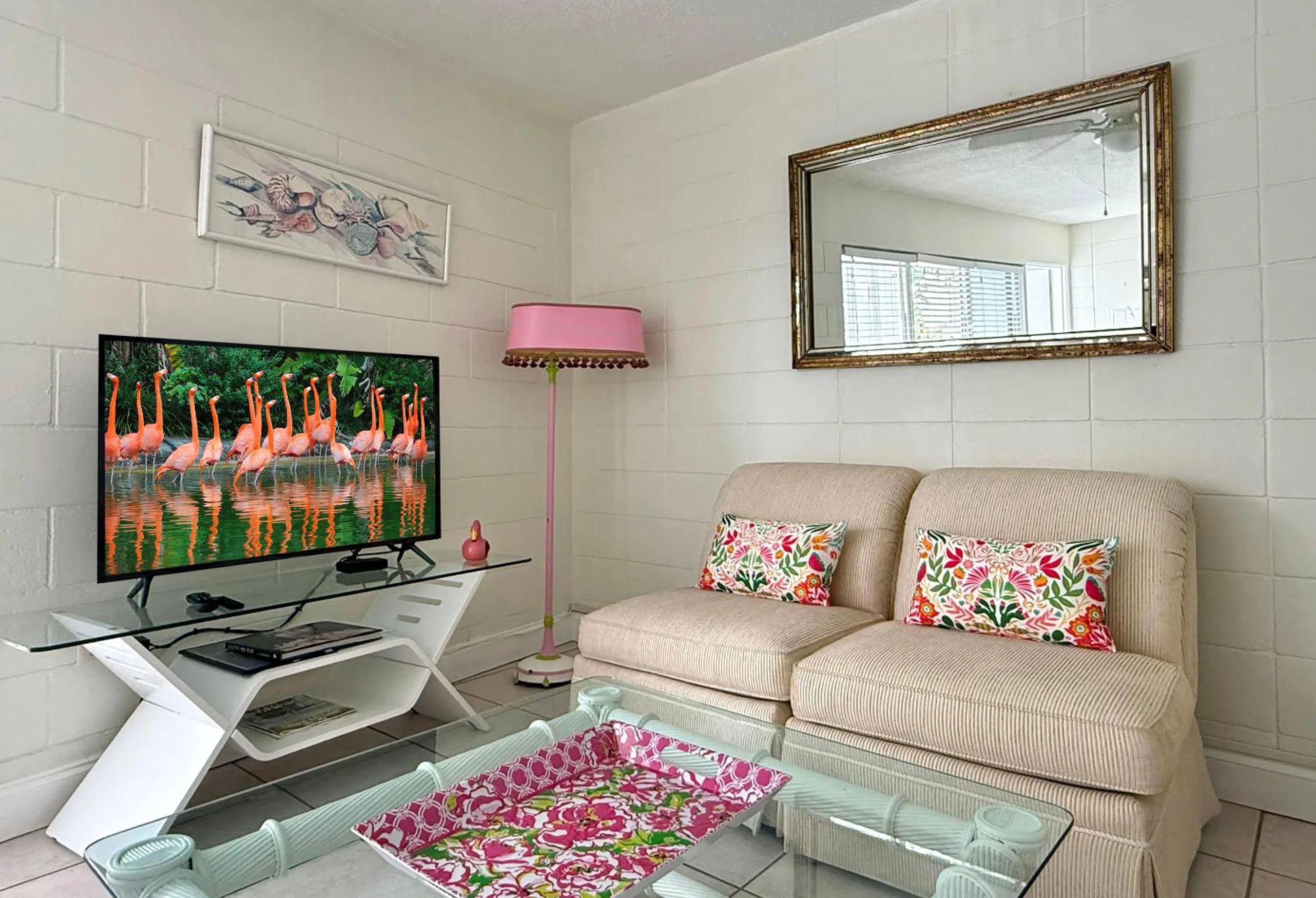 Living room in South Beach Place - Vero Beach