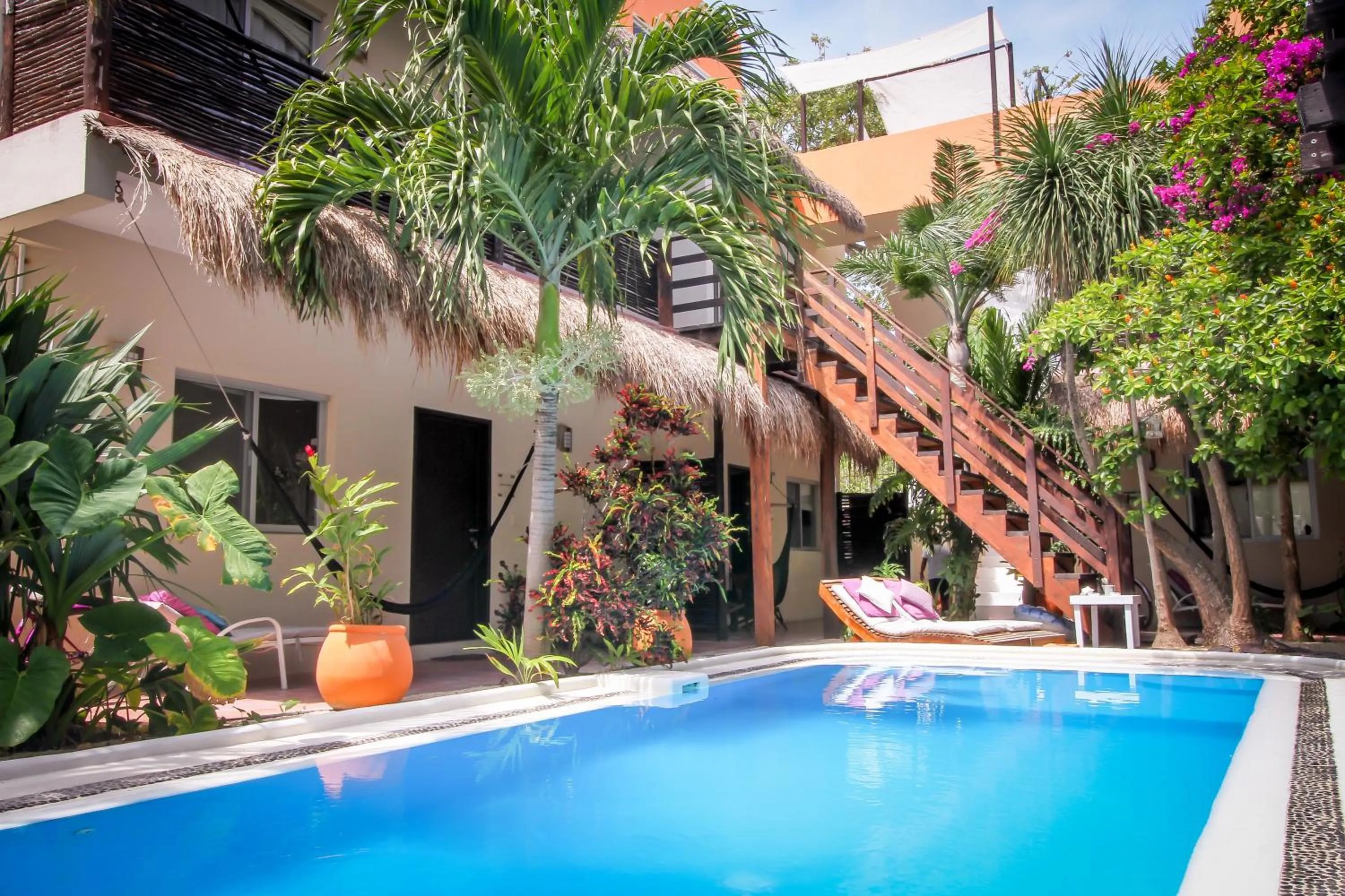 Swimming pool in Villas Geminis Boutique Condohotel