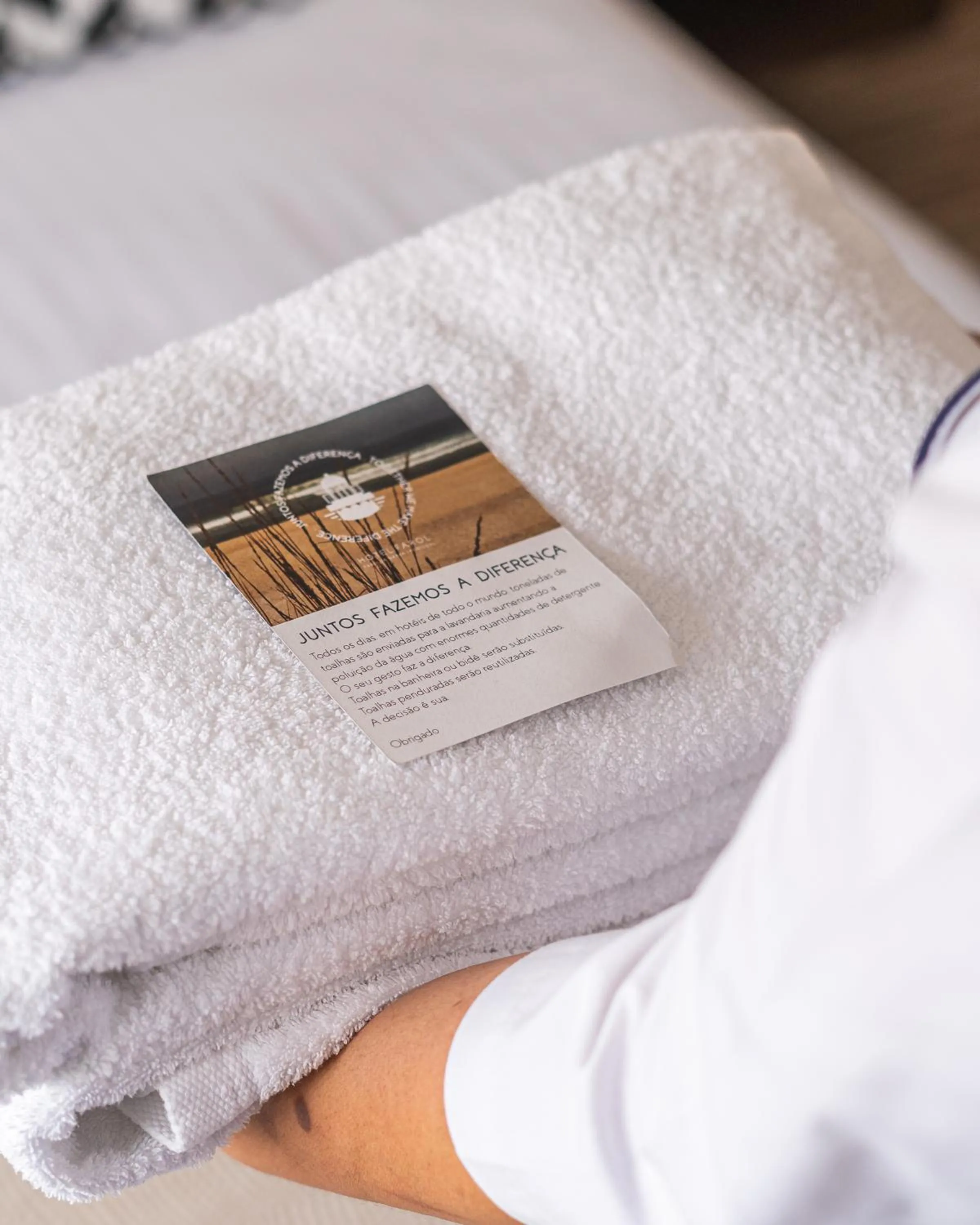 Logo/Certificate/Sign, Bed in Hotel Farol