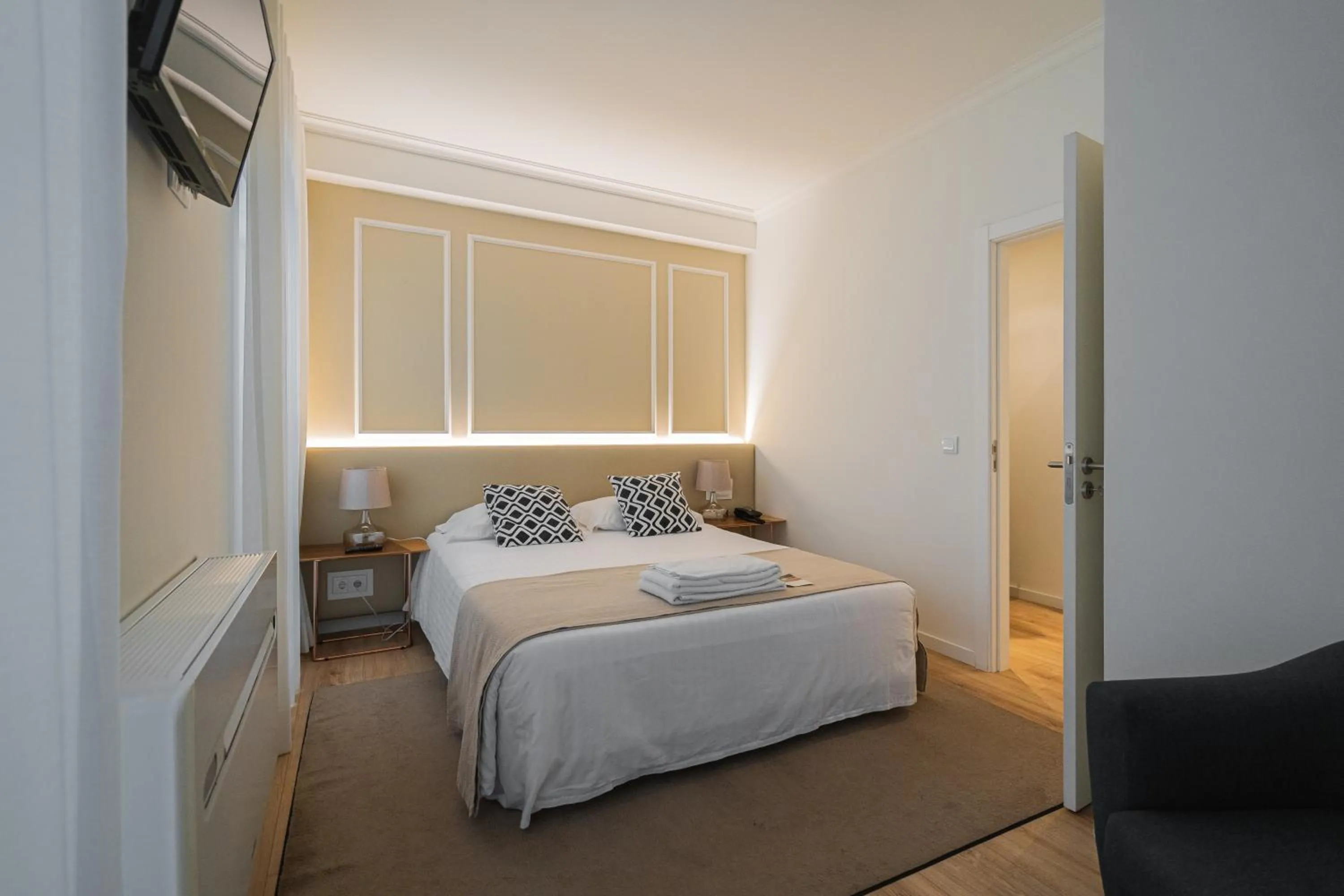 Bedroom, Bed in Hotel Farol