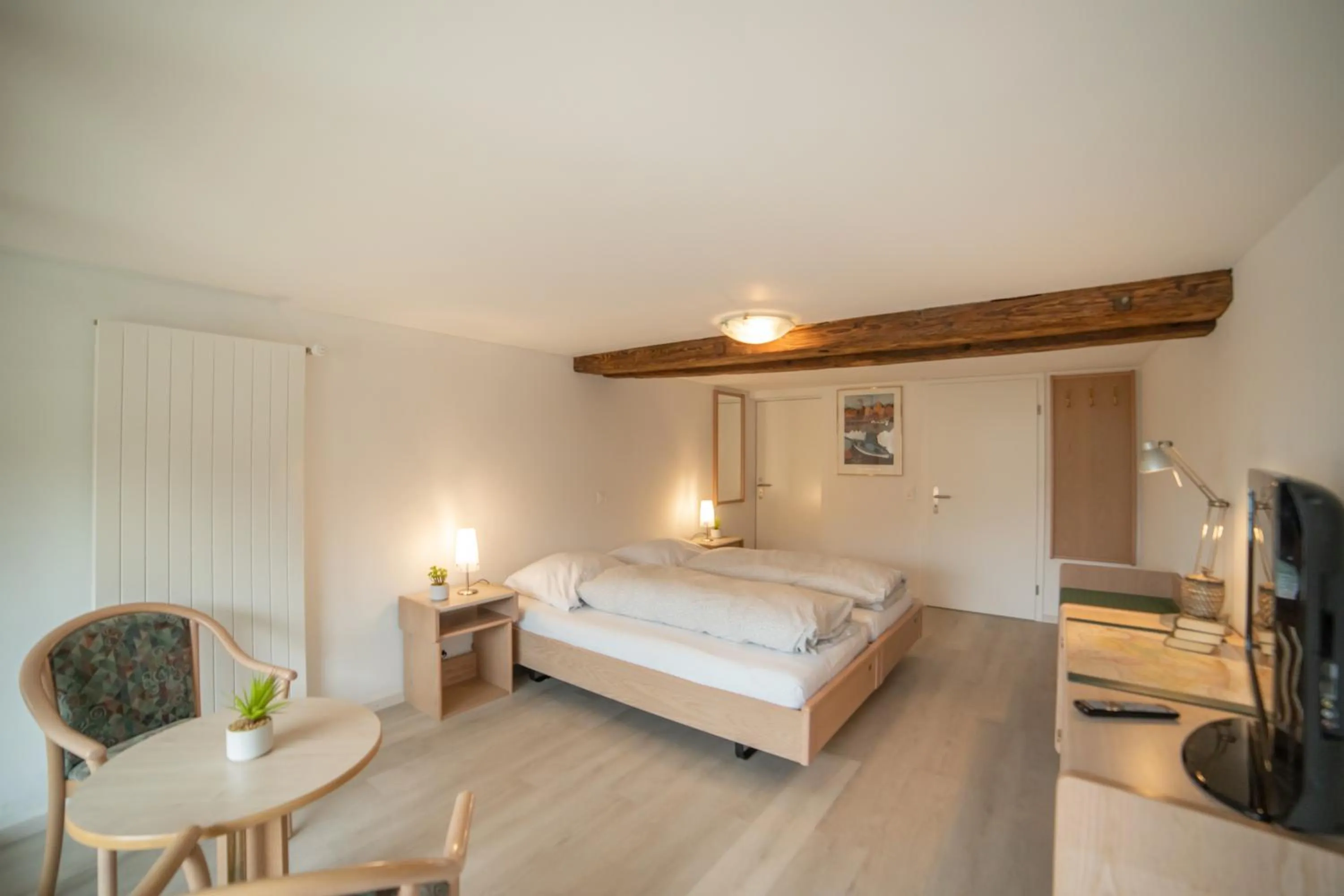 Bed in Hotel Mokka Laufenburg