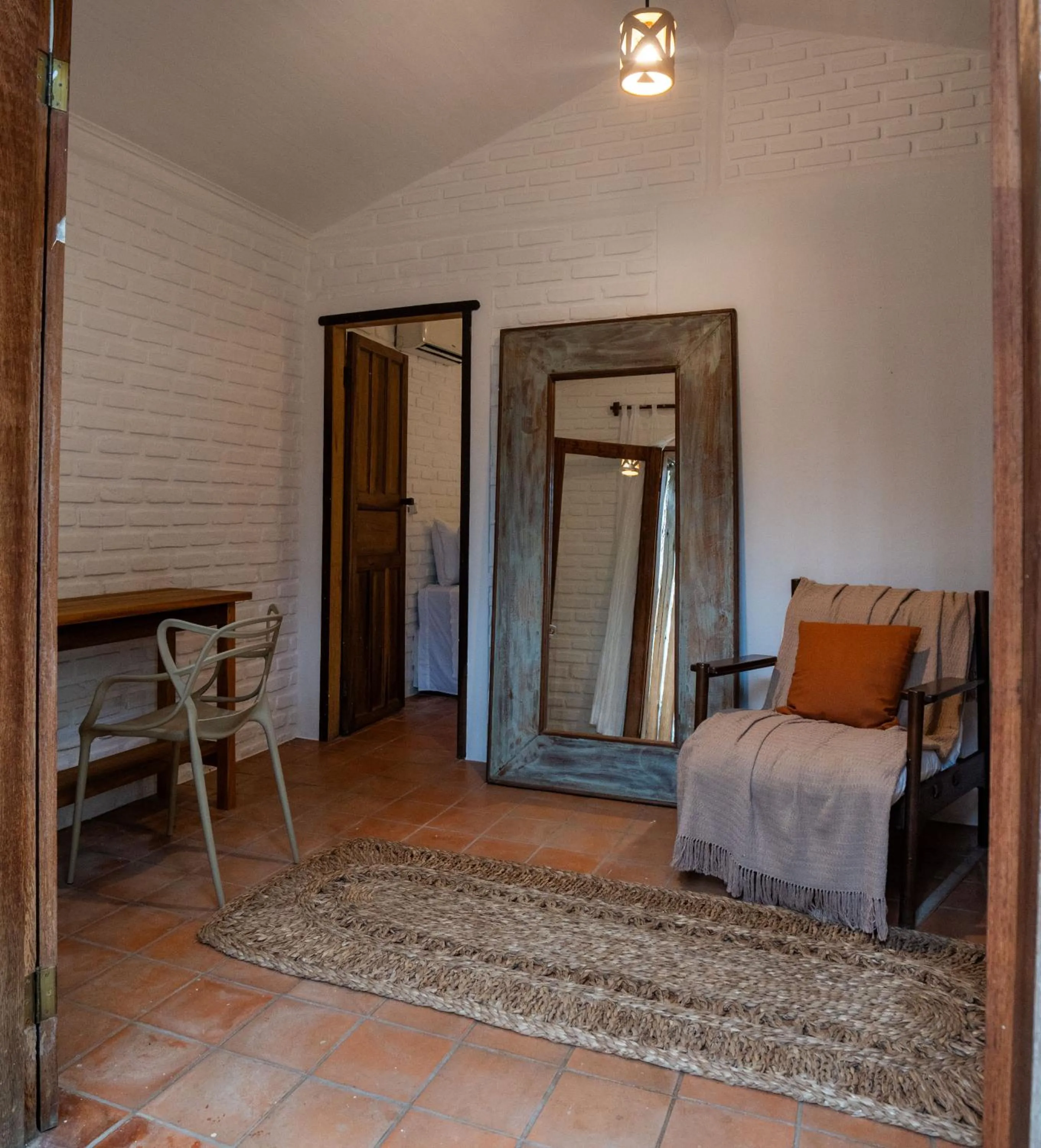 Bed in Casa e Pousada Alecrim