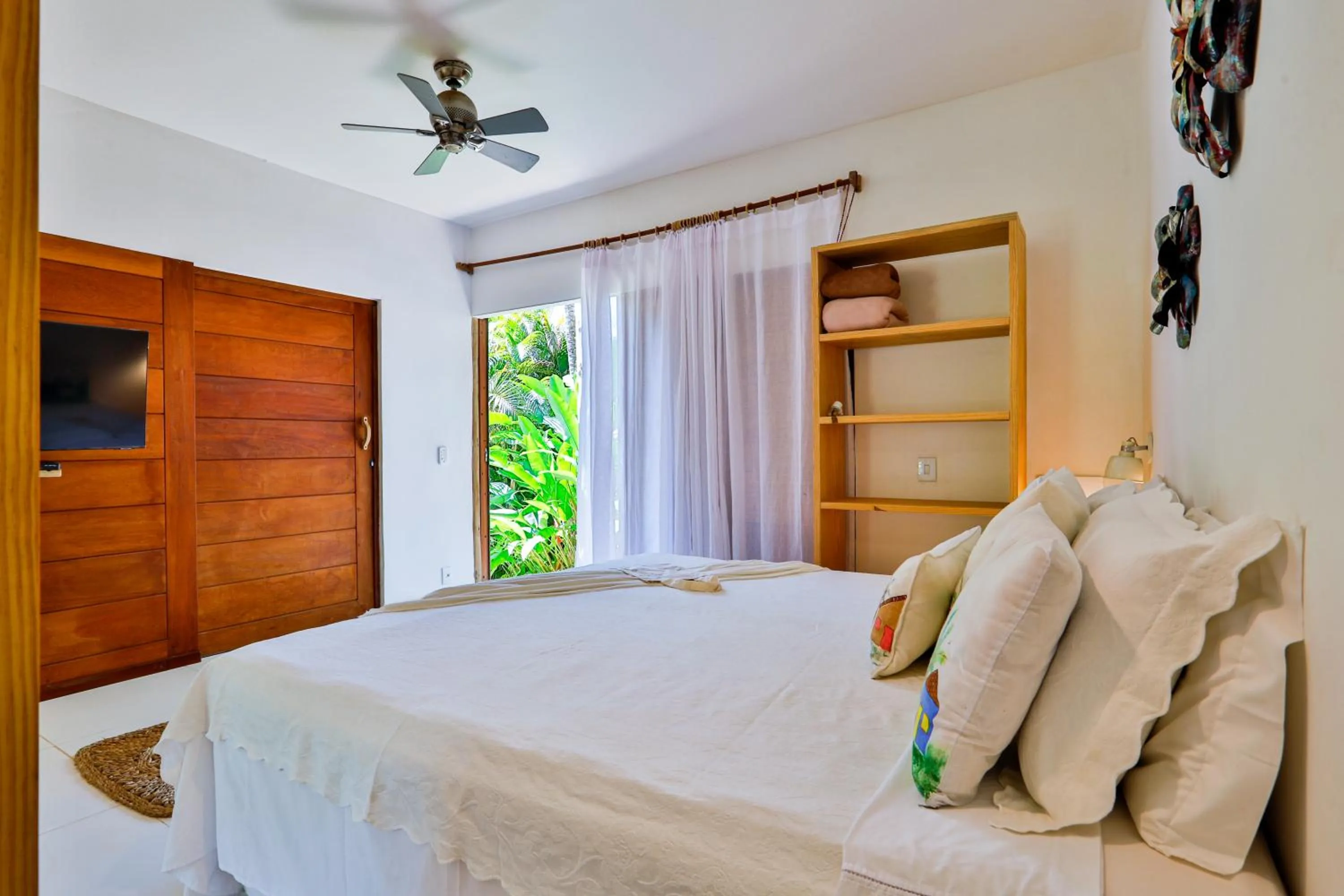 Bed in Casa e Pousada Alecrim