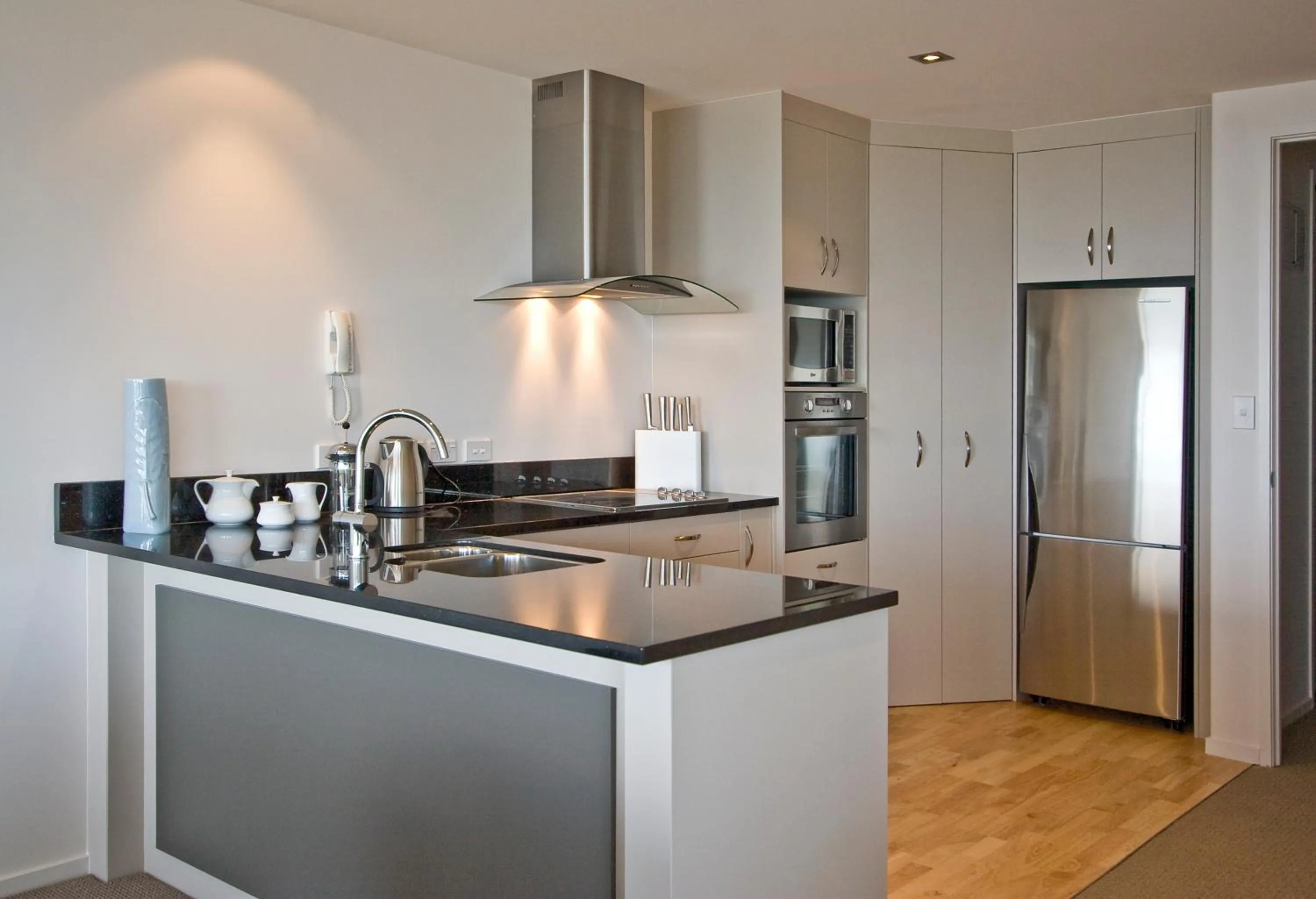 Kitchen or kitchenette in Ohope Beach Resort