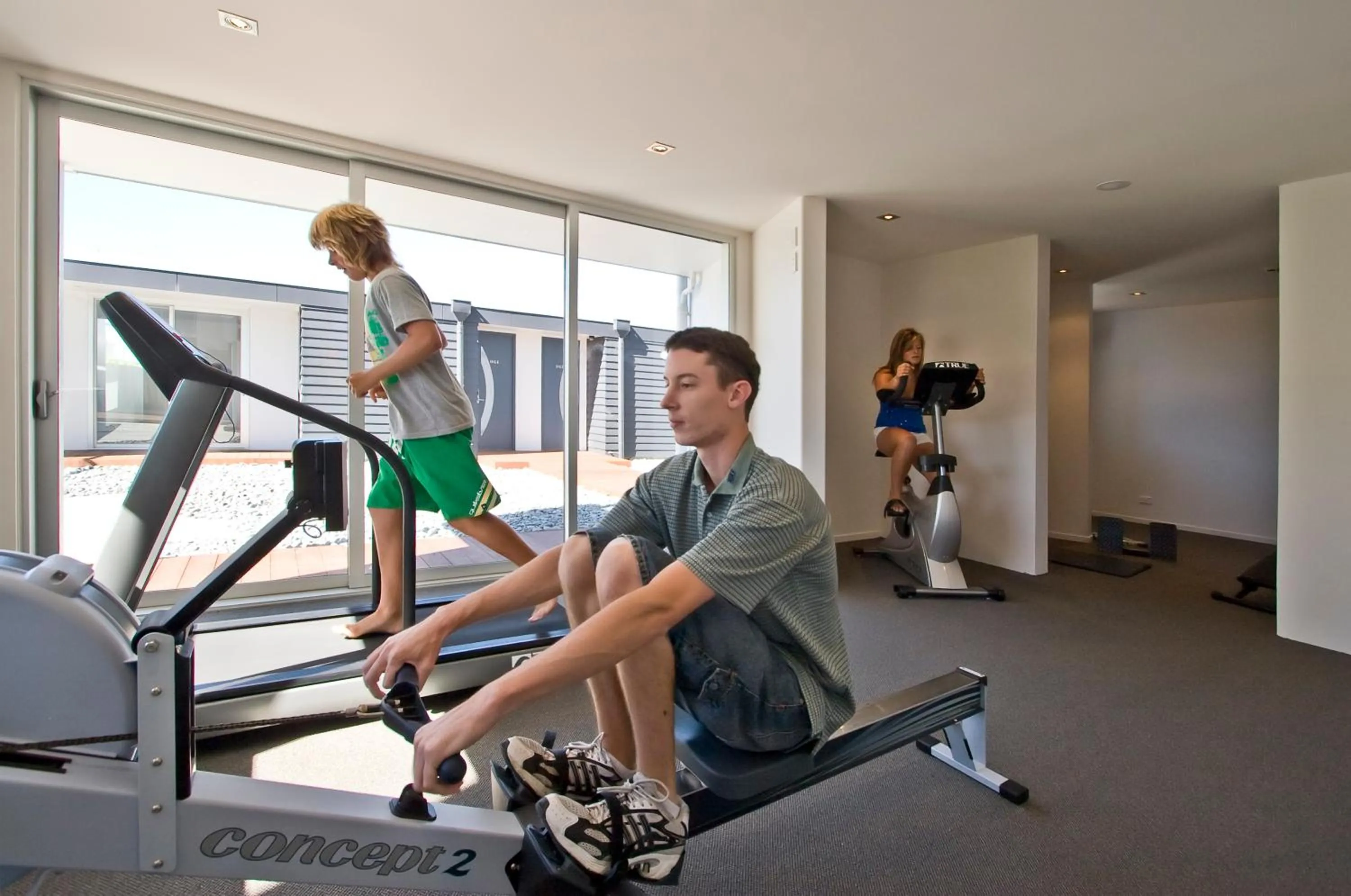 Fitness centre/facilities in Ohope Beach Resort