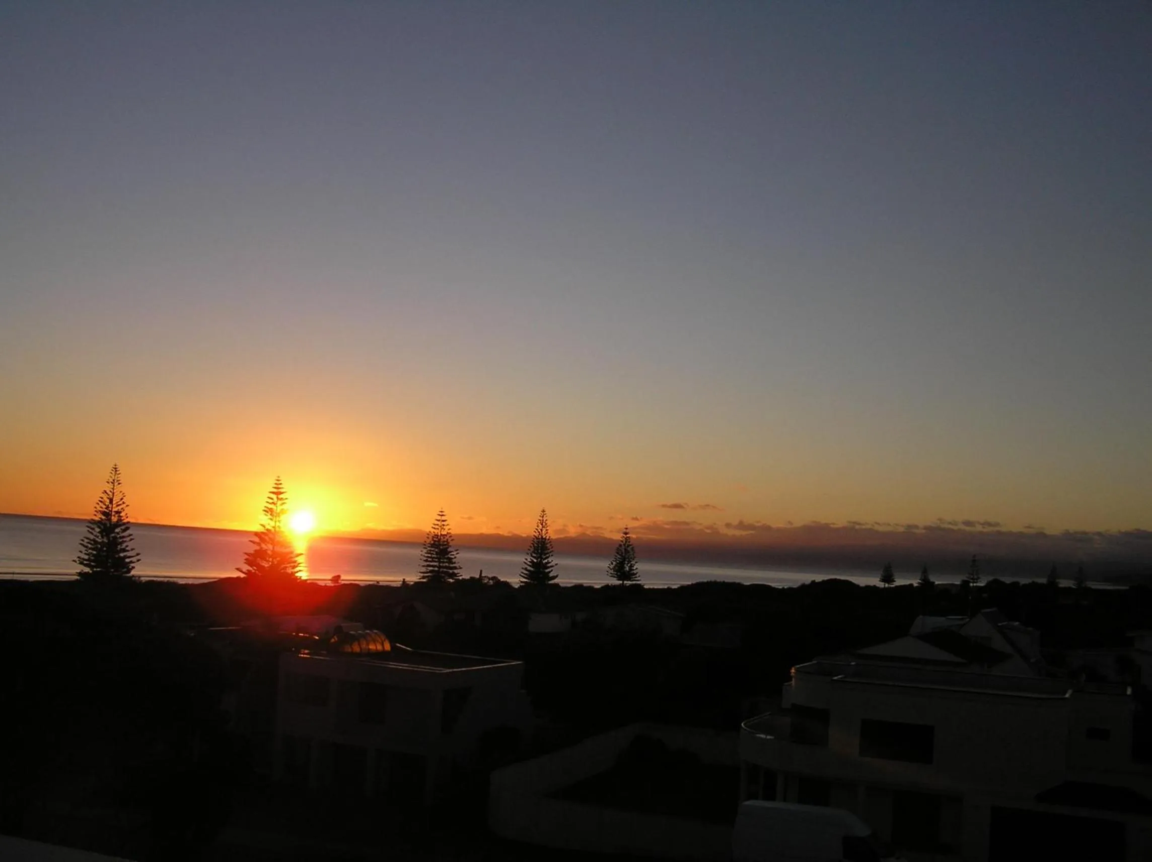 Sunset in Ohope Beach Resort