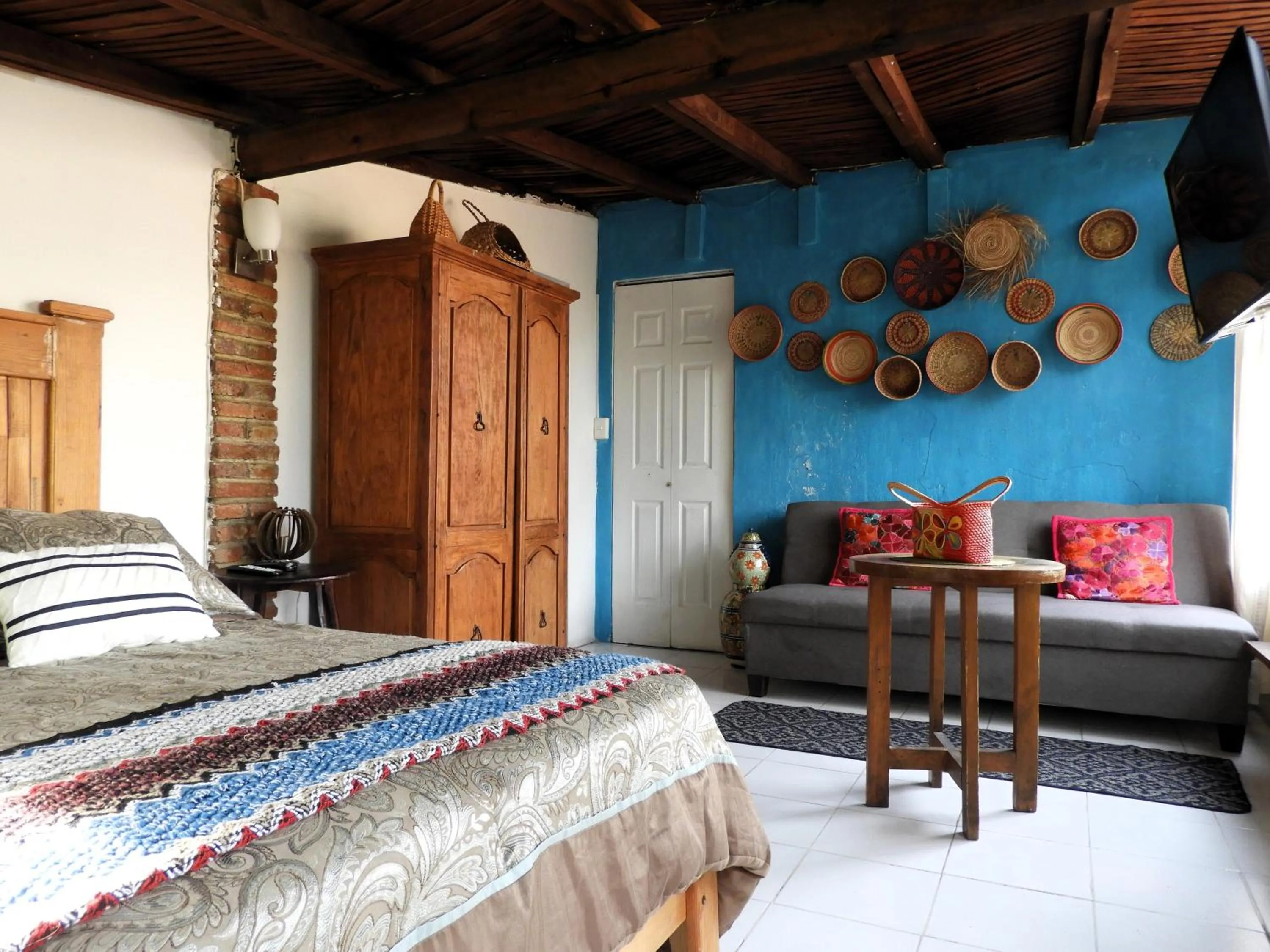 Bed in El Refugio de San Matías