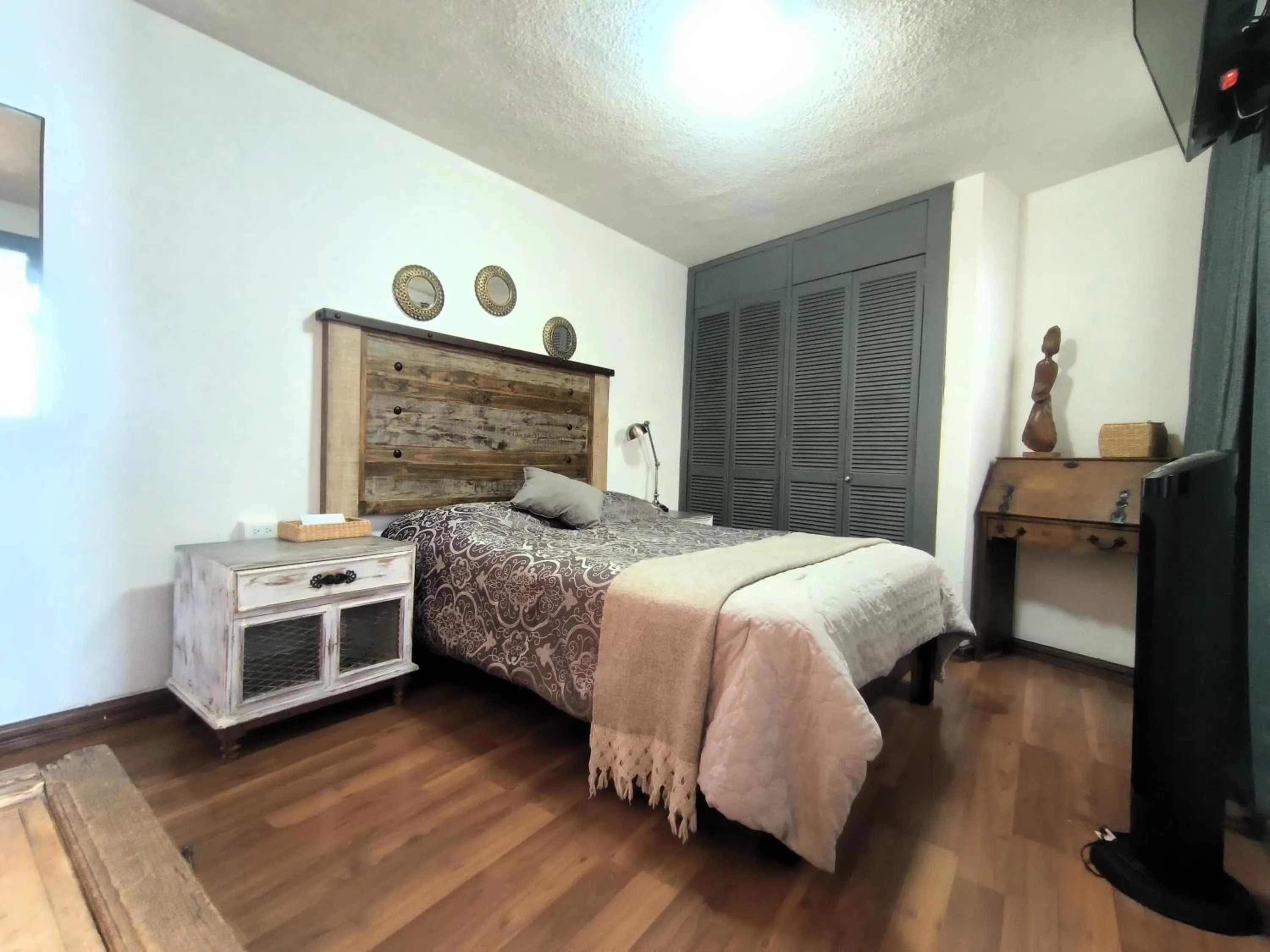 Bed in El Refugio de San Matías