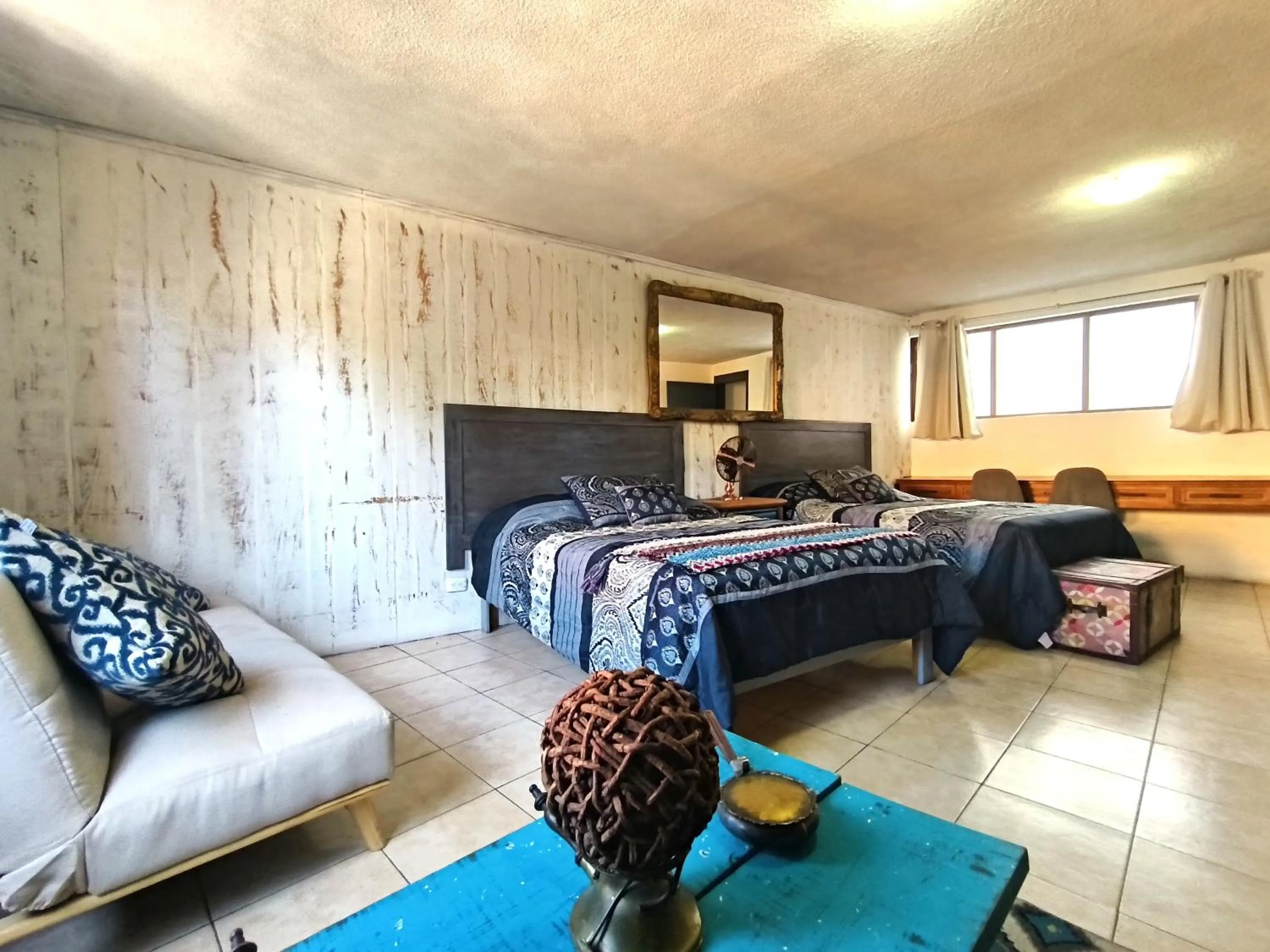 Bed in El Refugio de San Matías