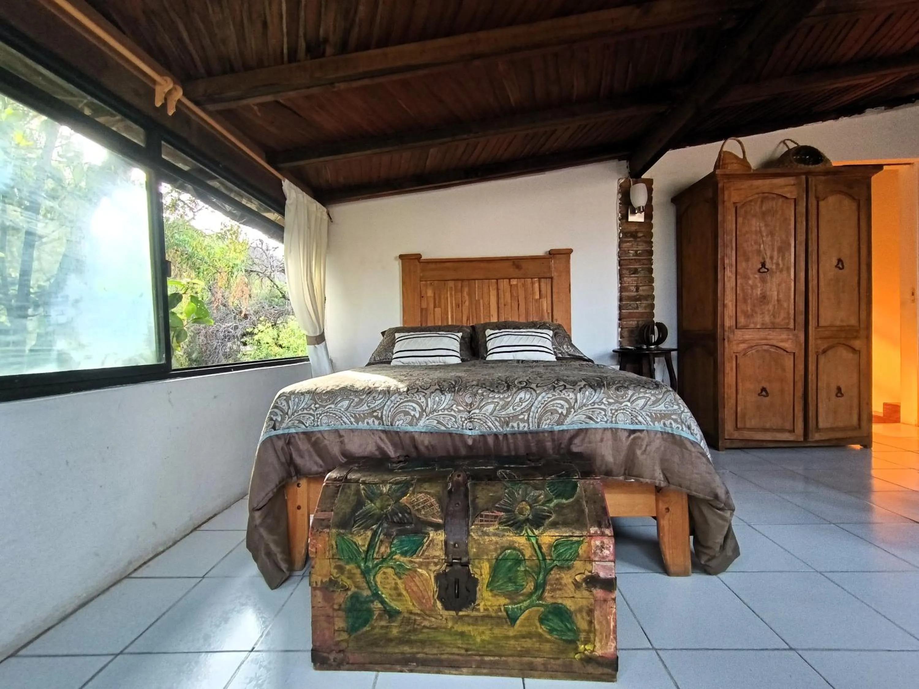 Bed in El Refugio de San Matías